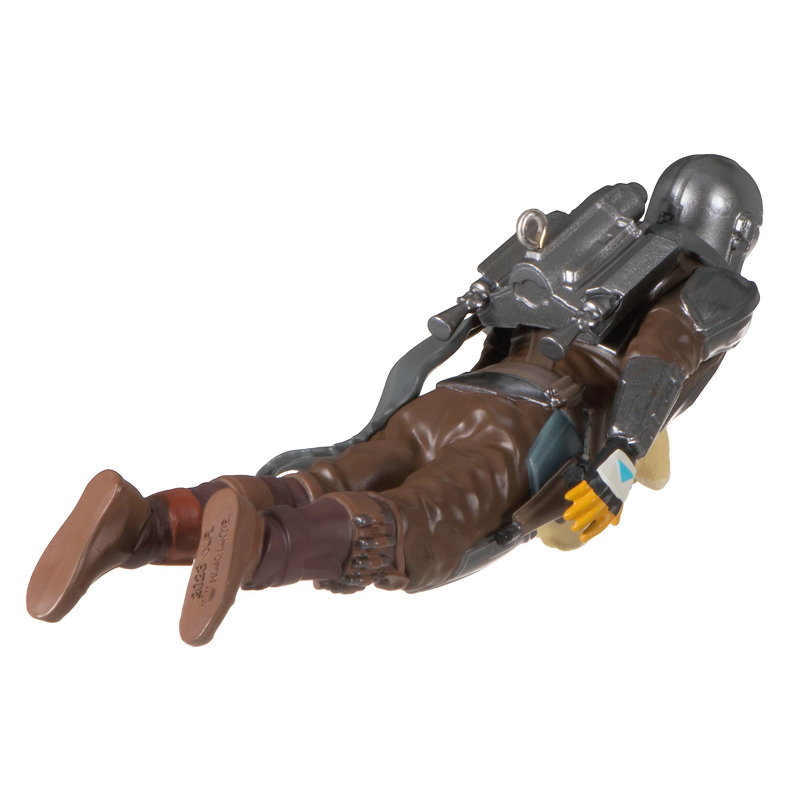 Hallmark Keepsake Christmas Ornament 2023, Star Wars: The Mandalorian Grogu s Jetpack Adventure, Gifts for Star Wars Fans