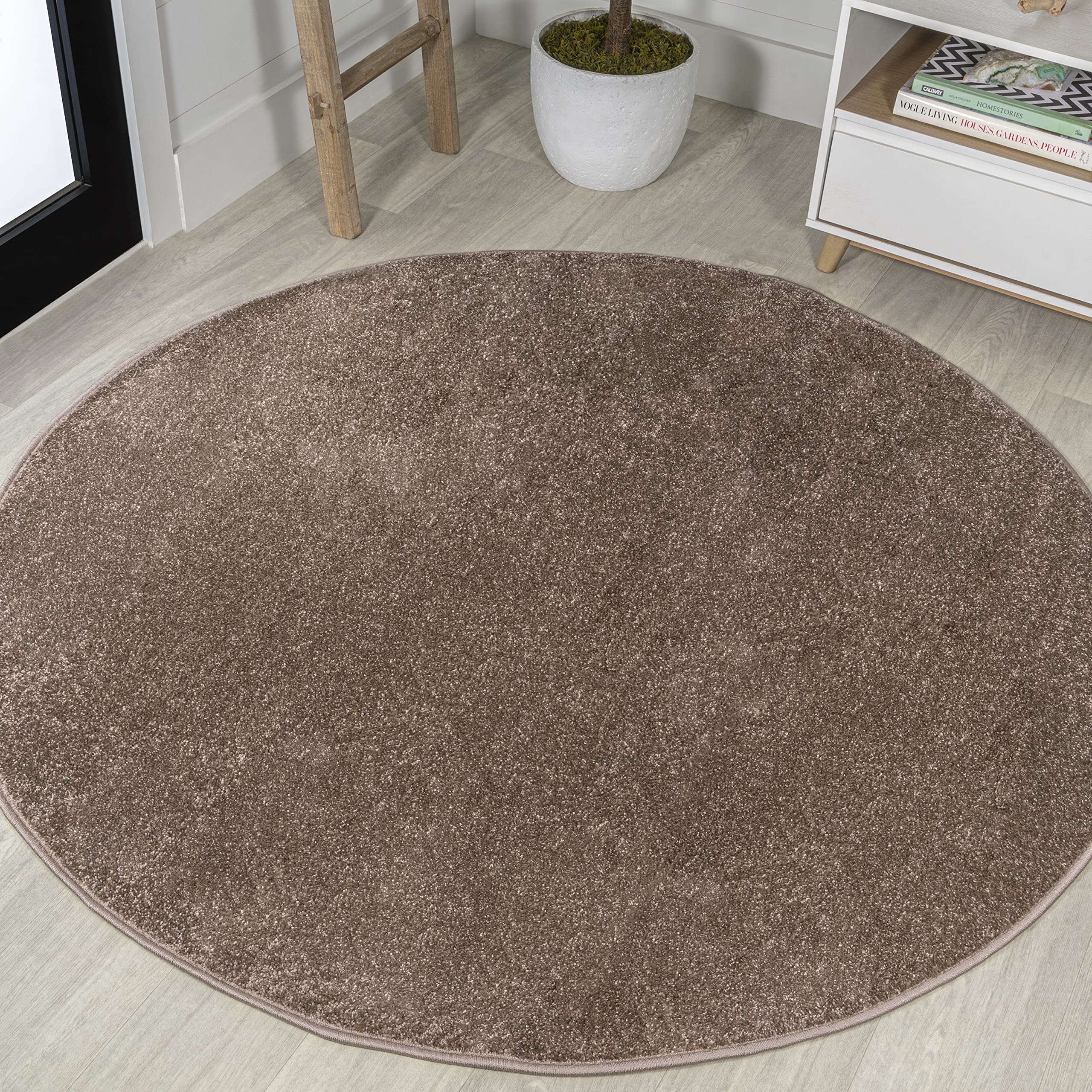 JONATHAN Y SEU100J-6R Haze Solid Low-Pile Indoor Area Rug, Coastal, Bohemian, Minimalist, Classic, Casual for Bedroom,Kitchen,Li