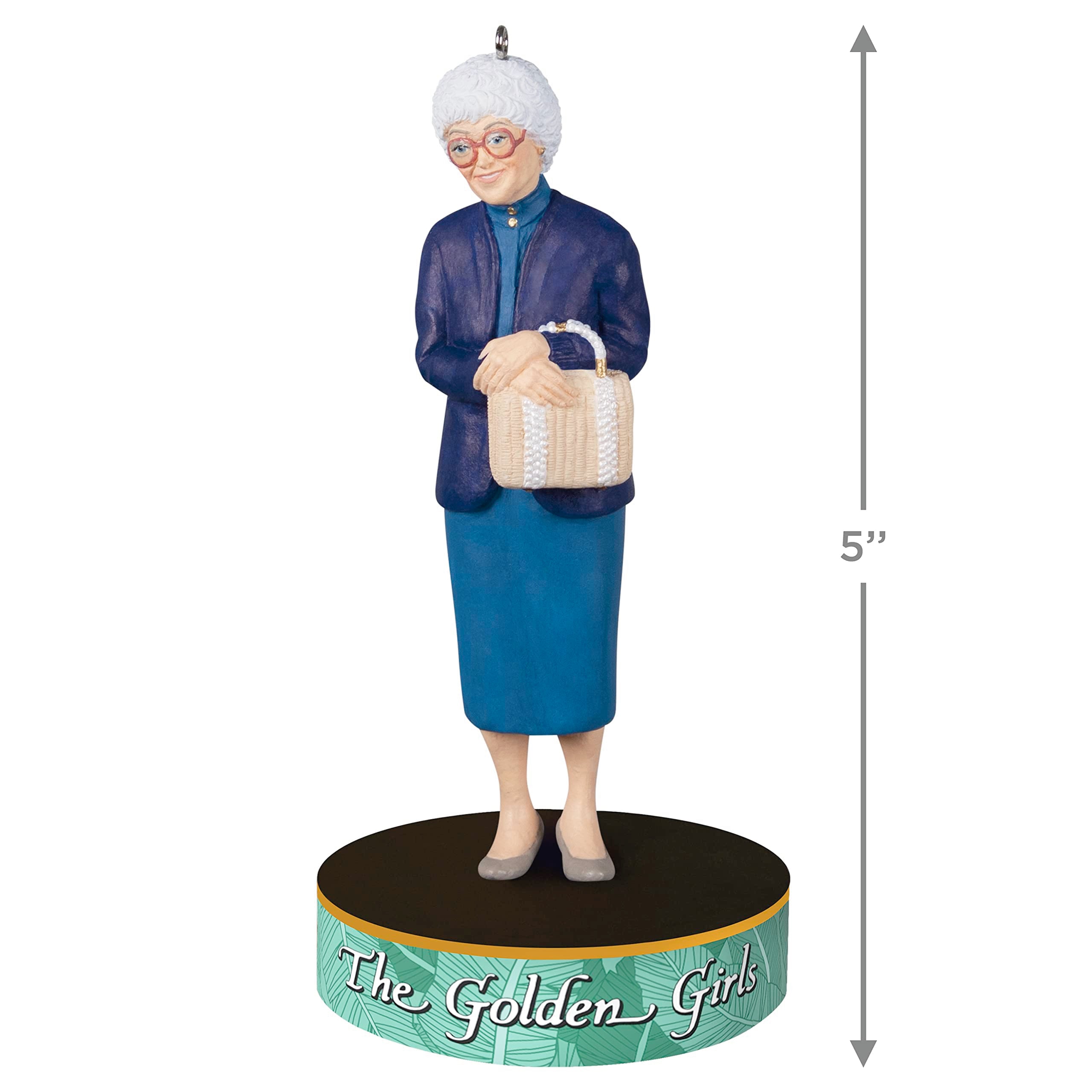 Hallmark Keepsake Christmas Ornament, The Golden Girls Sophia Petrillo Ornament With Sound, TV Show Gifts