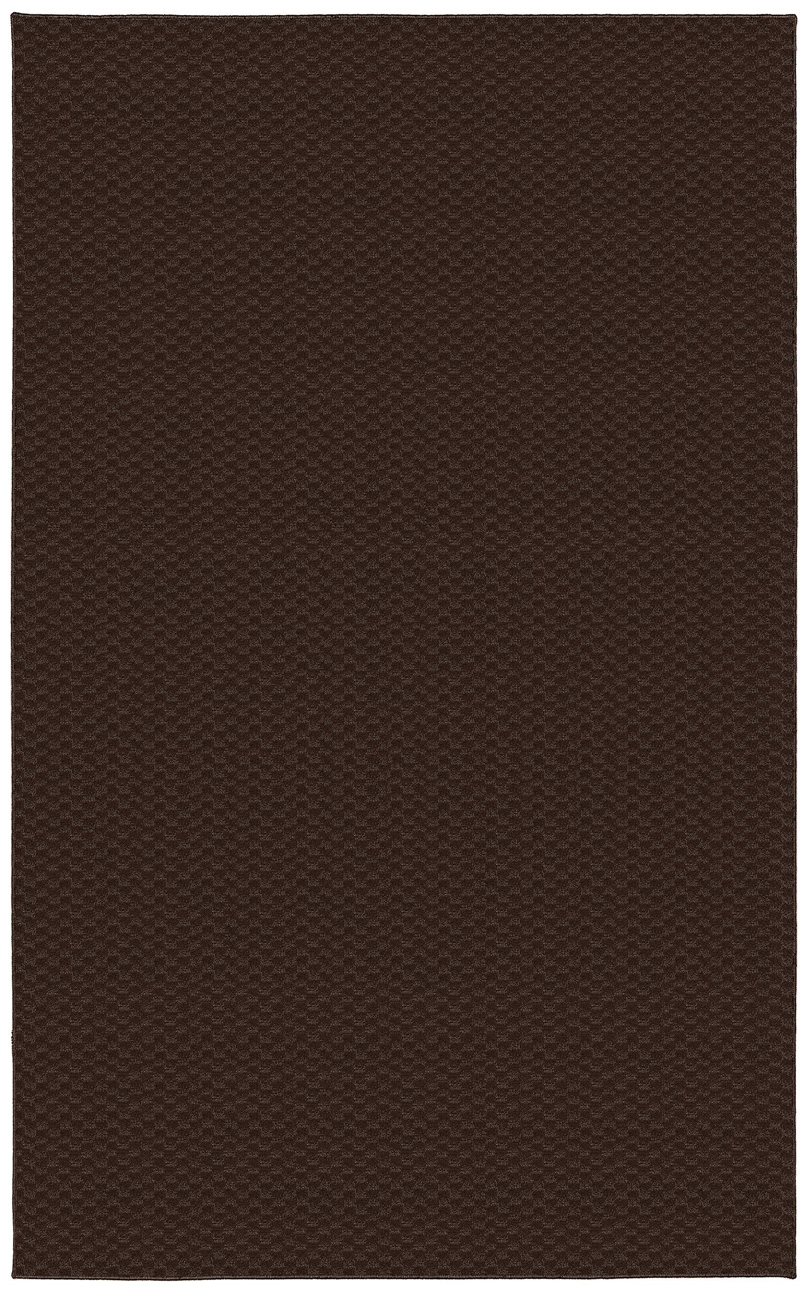 Garland Rug Medallion Mocha 5 x 7 Skid Resistant Area Rug
