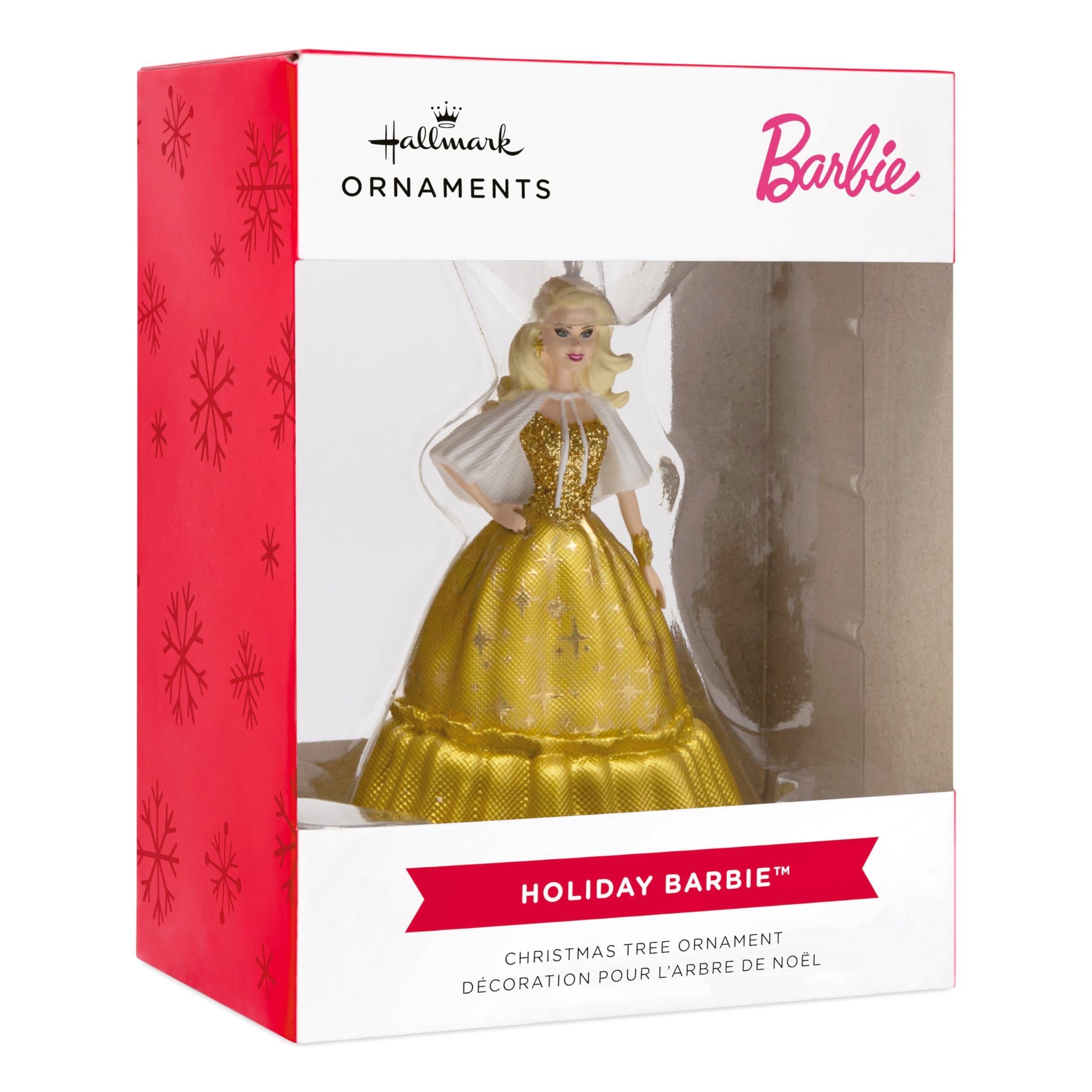 Hallmark Mattel Holiday Barbie 2023 Christmas Ornament