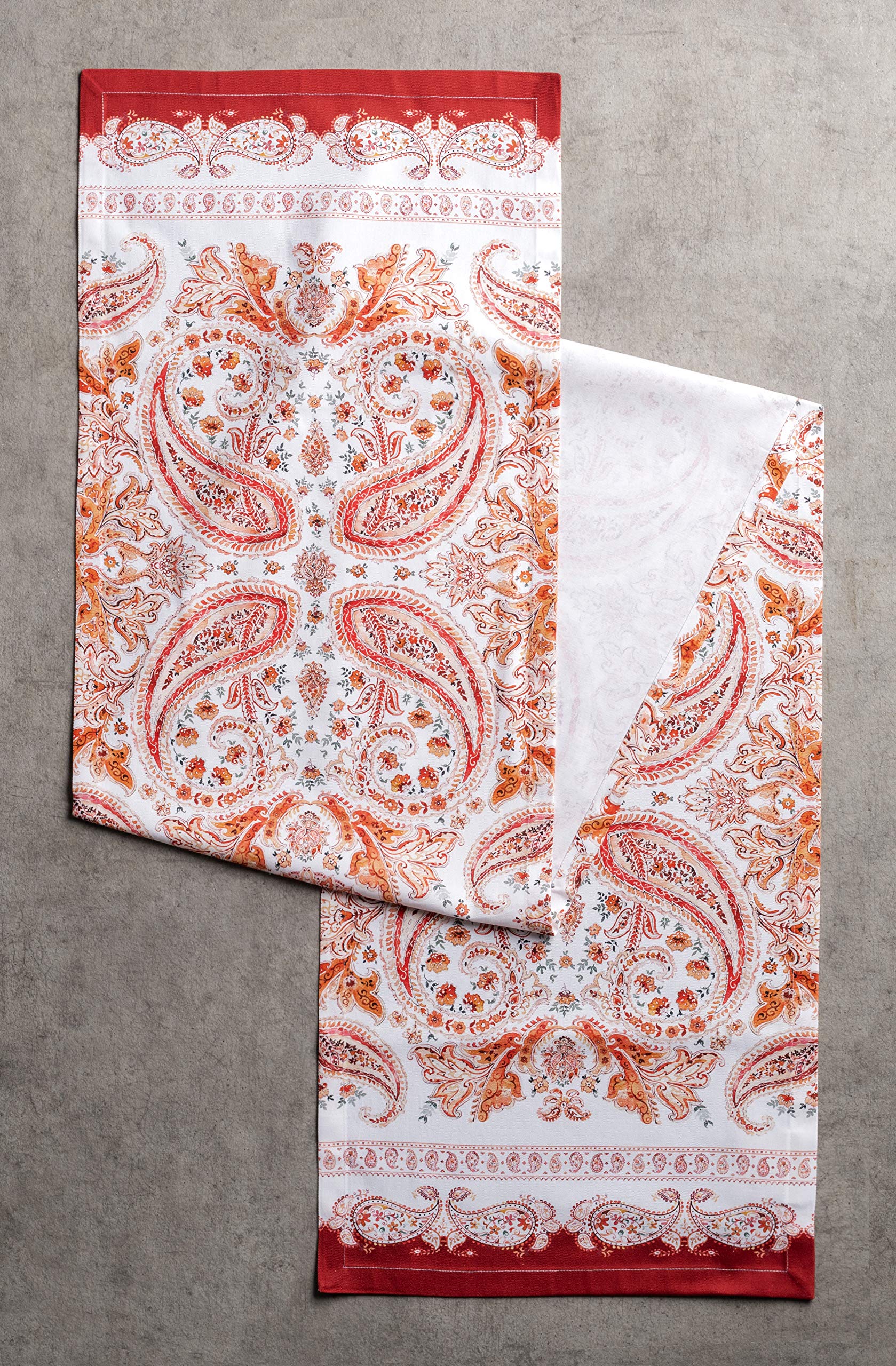 Maison D' Hermine Tablerunners 100% Cotton Decorative Tablerunner Table Cover, Holiday, Dinner, Wedding & Dining, Orient (Single