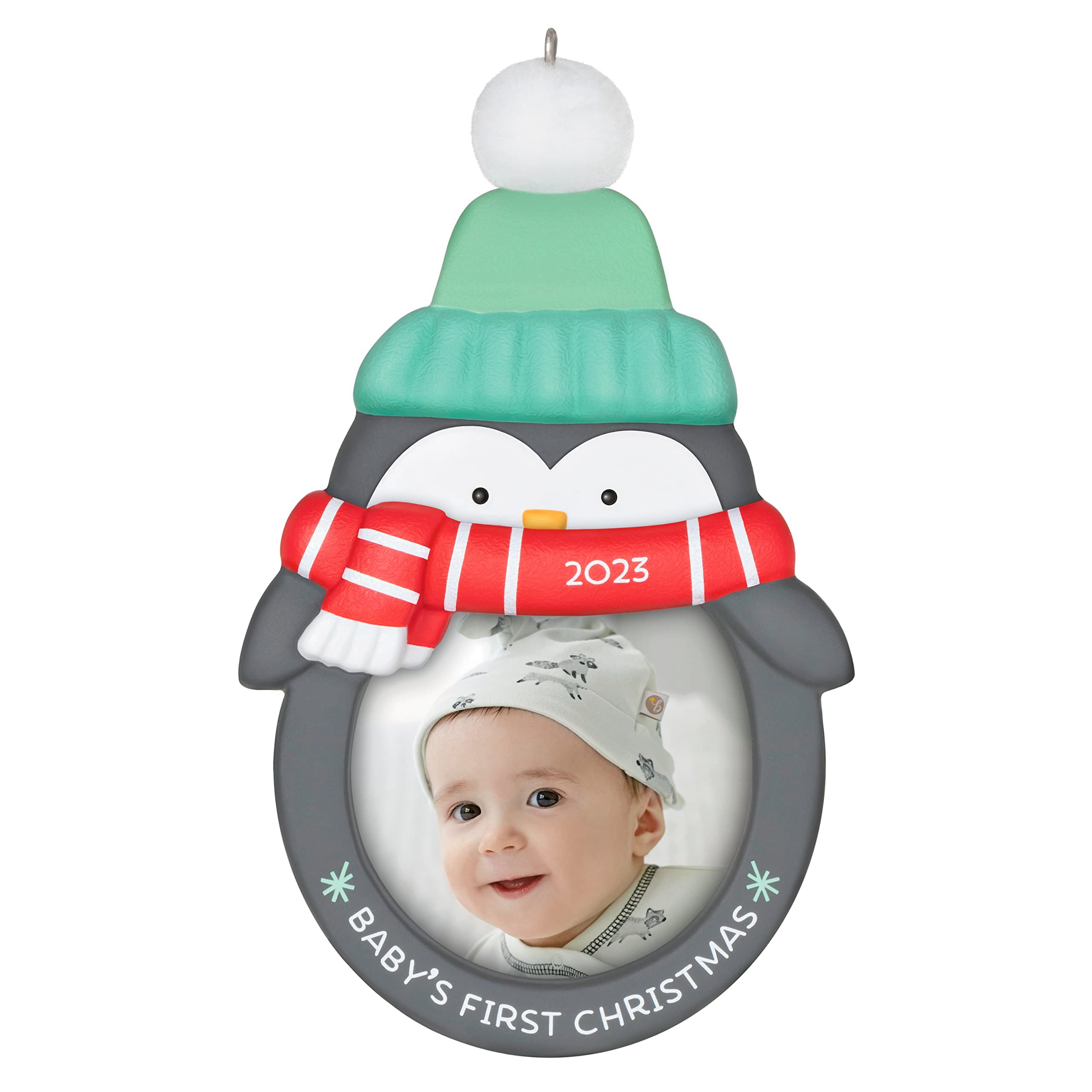 Hallmark Keepsake Christmas Ornament 2023, Baby s 1st Christmas Photo Frame