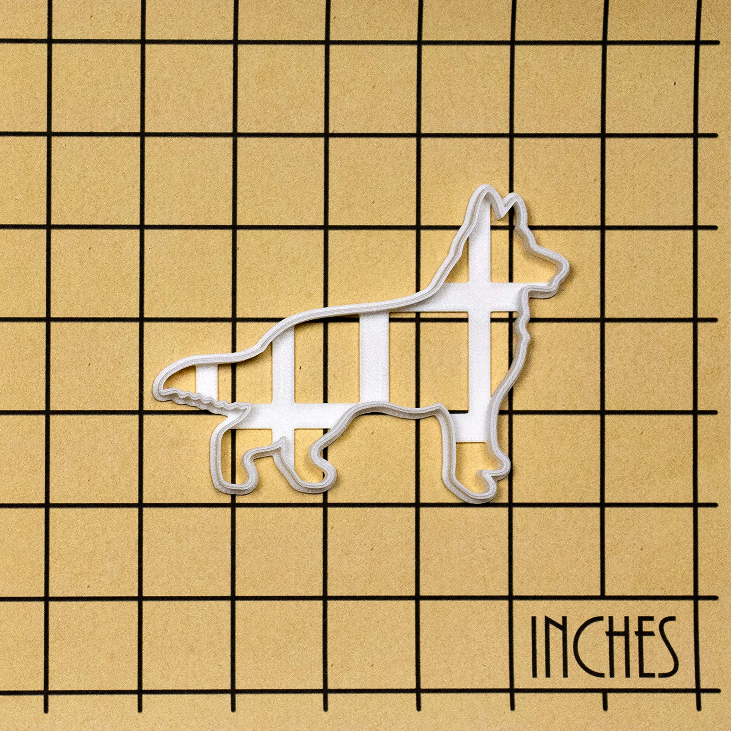 German Shepherd Body Cookie Cutter, 1 Piece - Bakerlogy