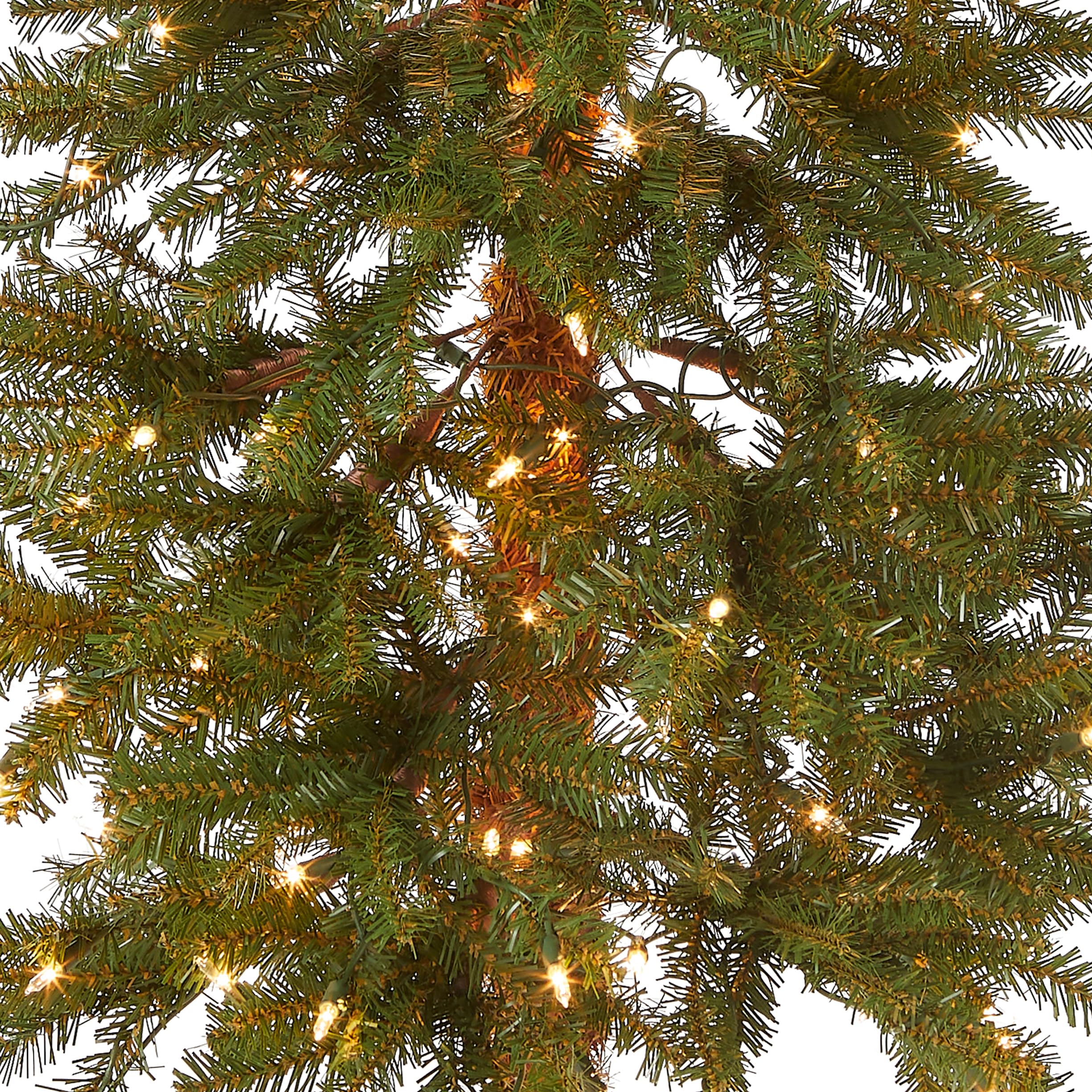 National Tree 6 Foot Hickory Cedar Tree with 200 Clear Lights (CED11-50LO)