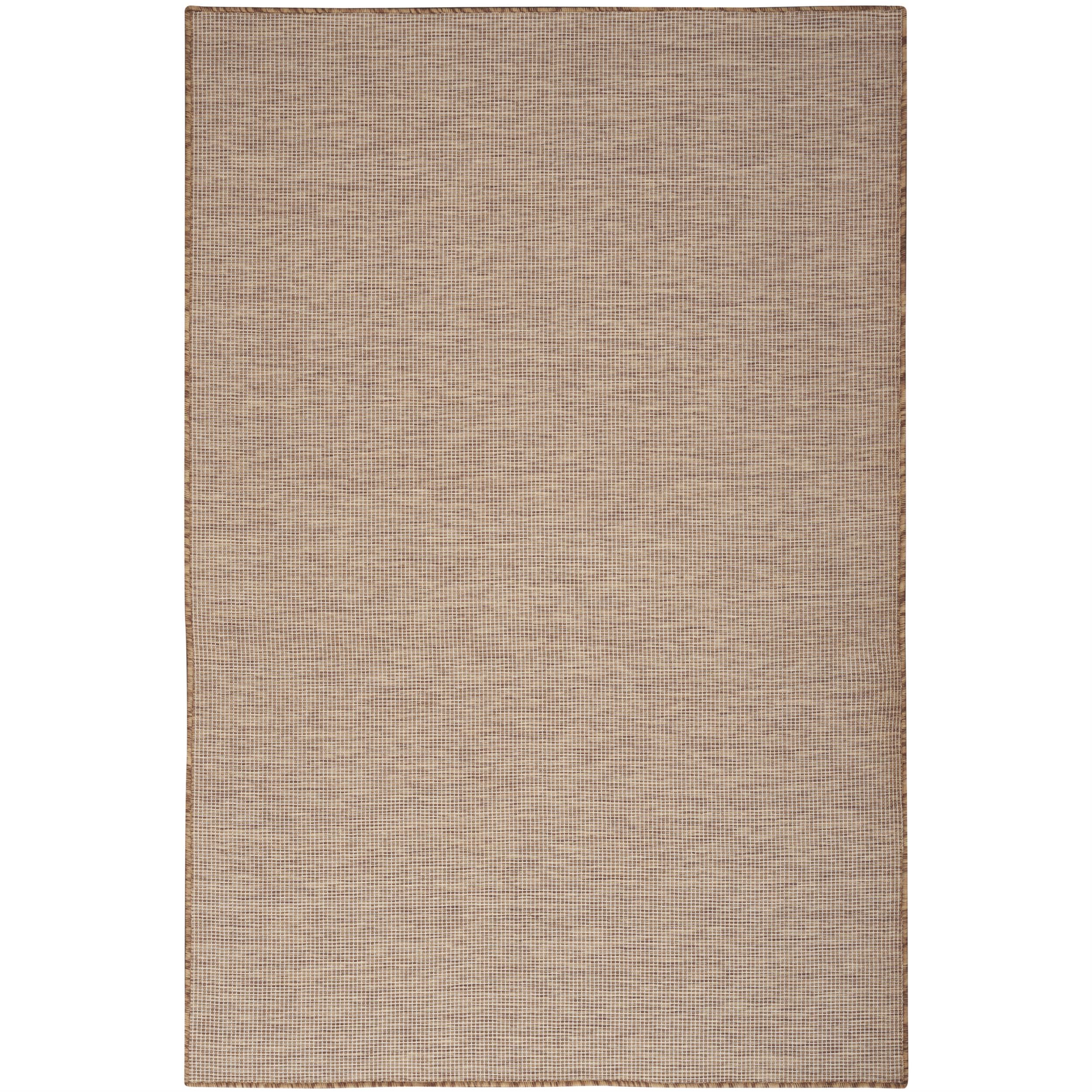 Nourison Home Positano Jute 6 x 9 Area Rug - Easy Clean, Non Shedding, Bed Room, Living Room, Dining Room, Kitchen (6 x 9)