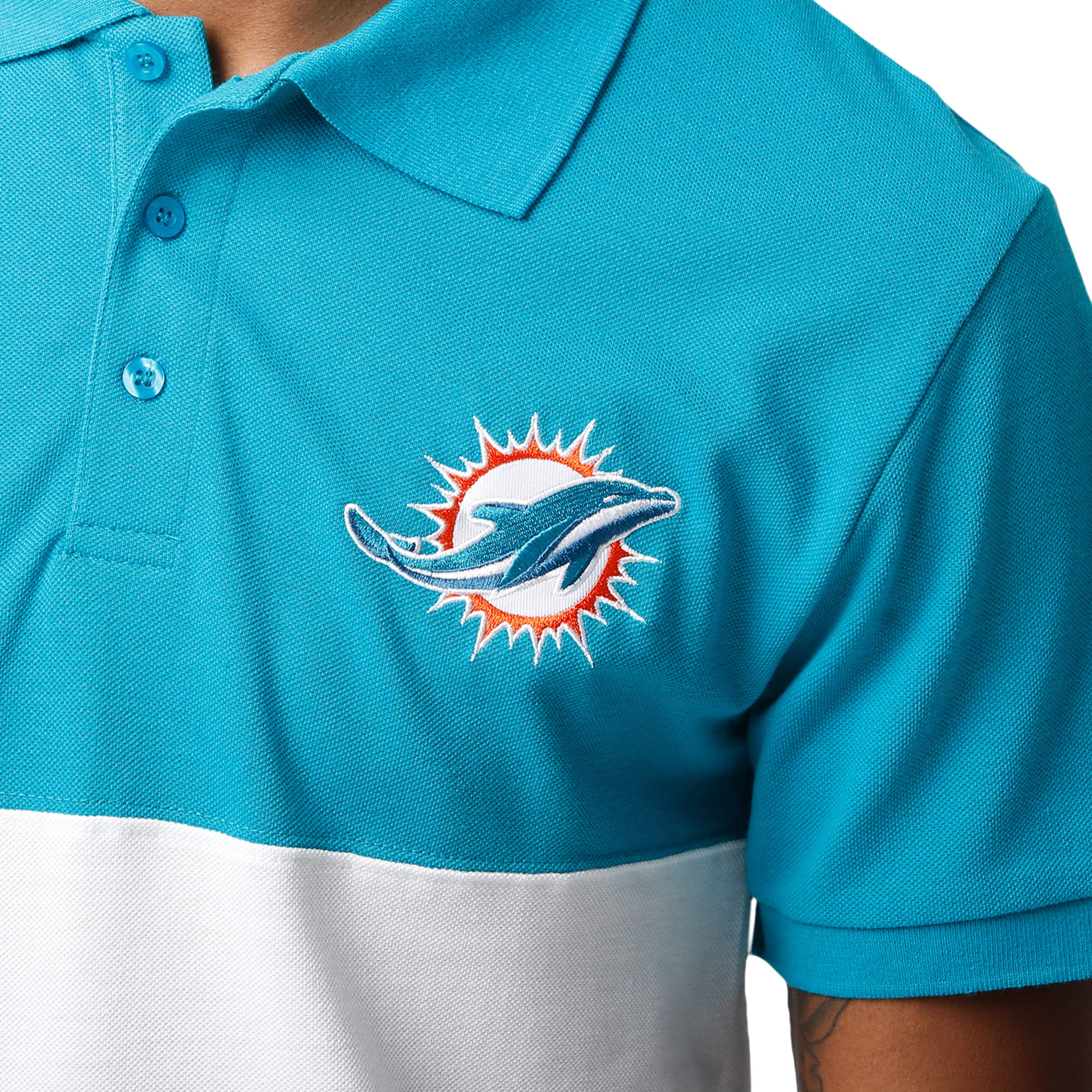 Foco Miami Dolphins Nfl Mens Rugby Scrum Polo - M