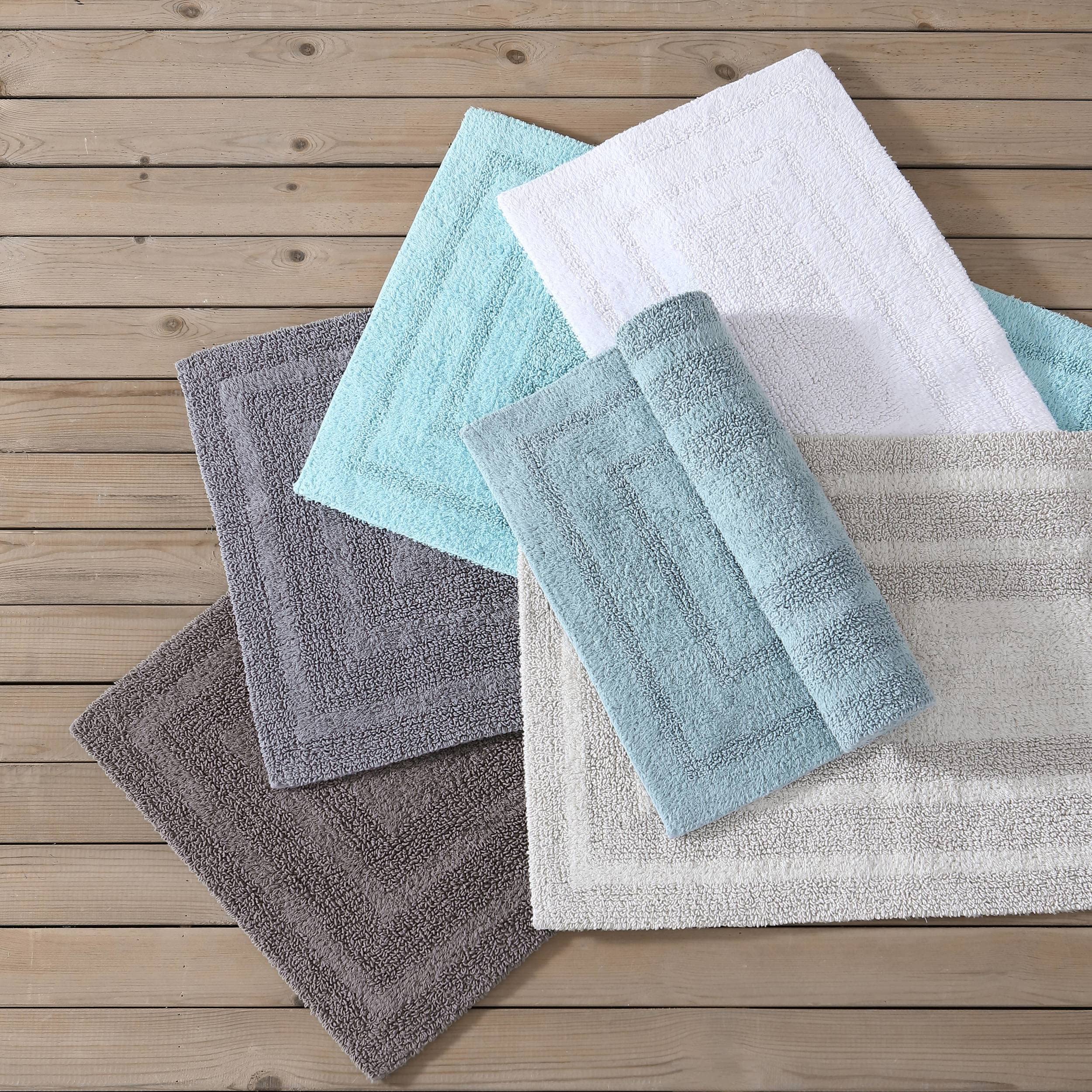 Eddie Bauer - Bathroom Rug Runner, Soft Tufted Cotton Bathroom Decor, Super Absorbent & Quick Dry (Logan Medium Brown, 60'' X 22