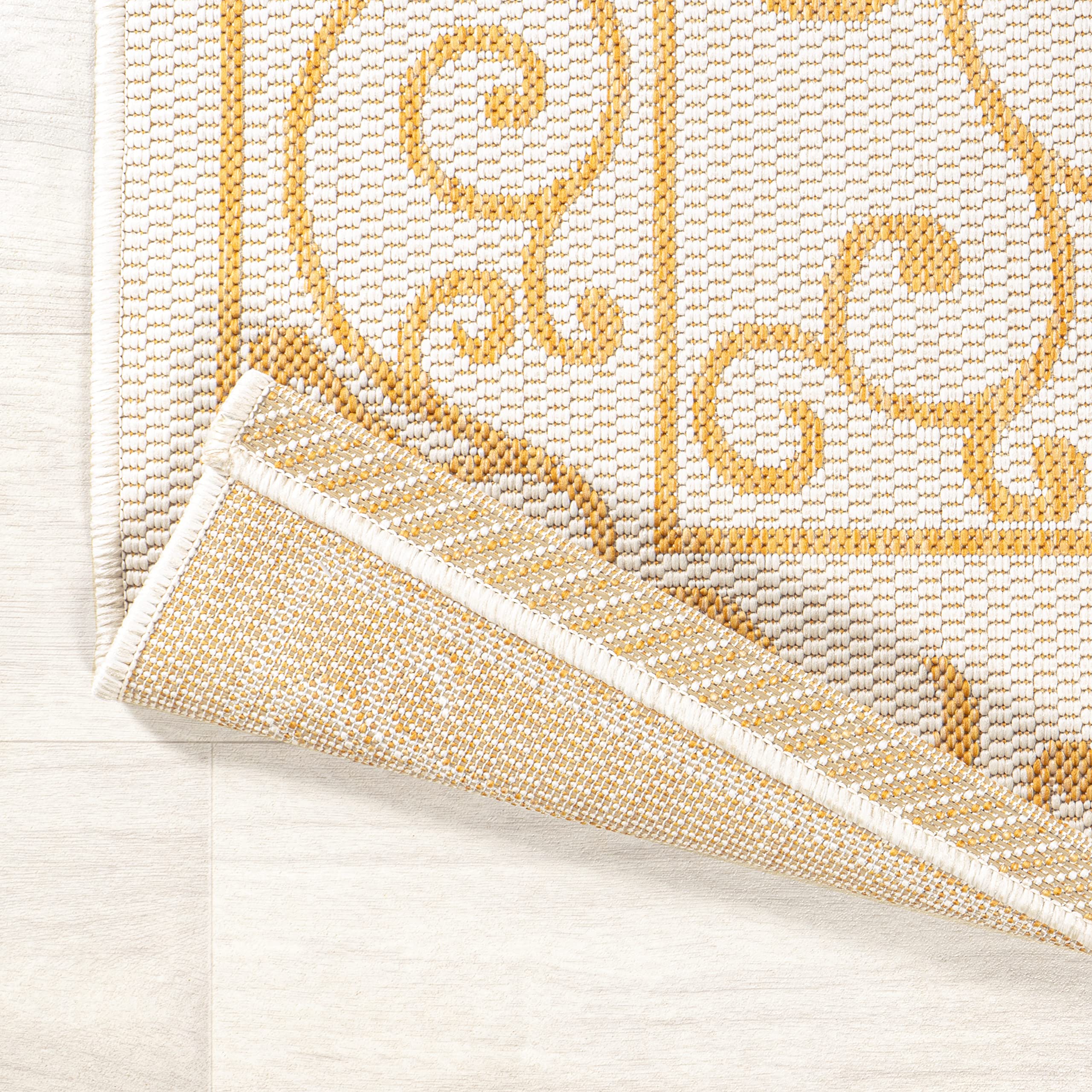 Jonathan Y Smb106M-28 Charleston Vintage Filigree Textured Weave Indoor Outdoor Area Rug, Classic, Traditional, Transitional Eas