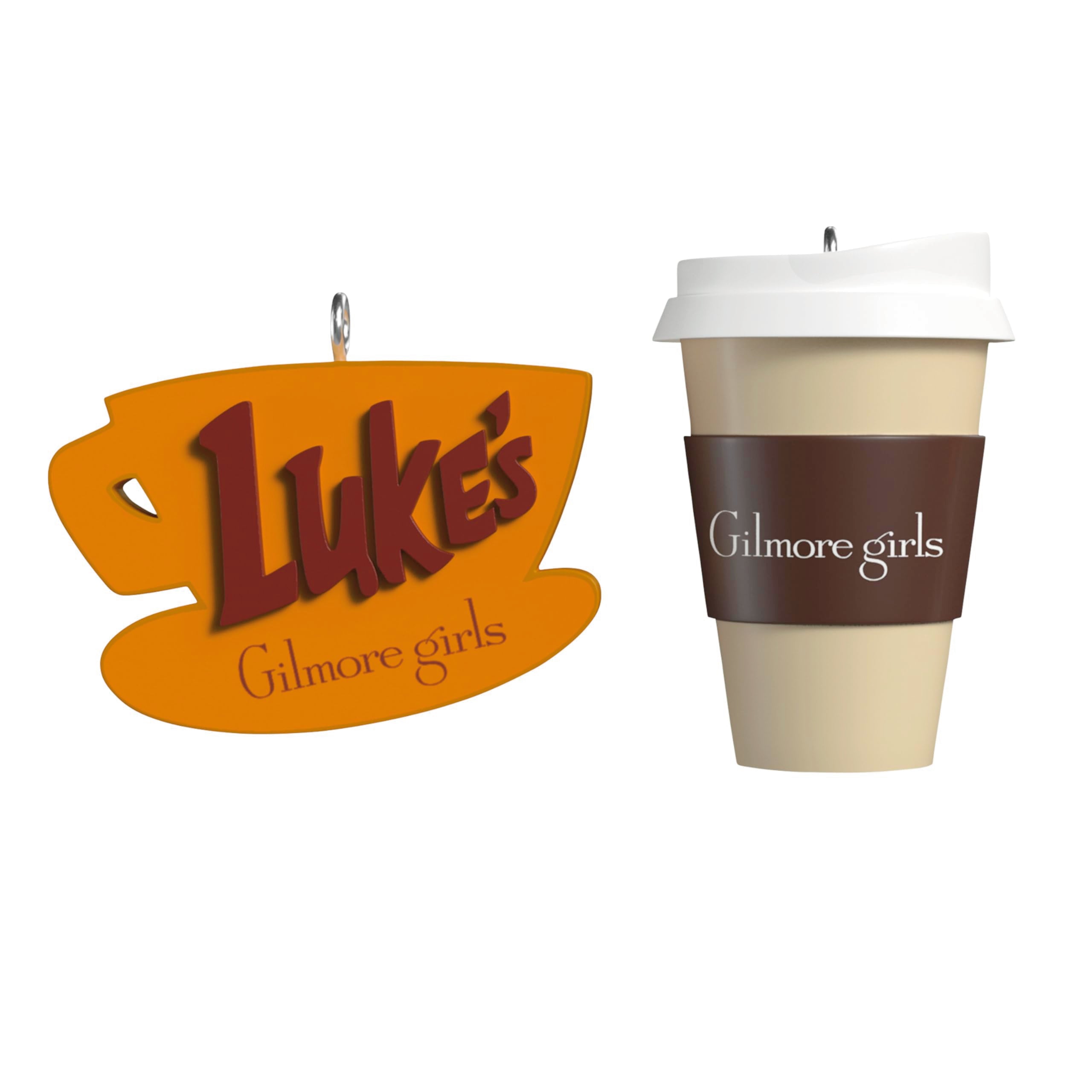 Hallmark Keepsake Mini Ornaments Set of 3 - Gilmore Girls, 2025, Plastic, TV Show Gifts