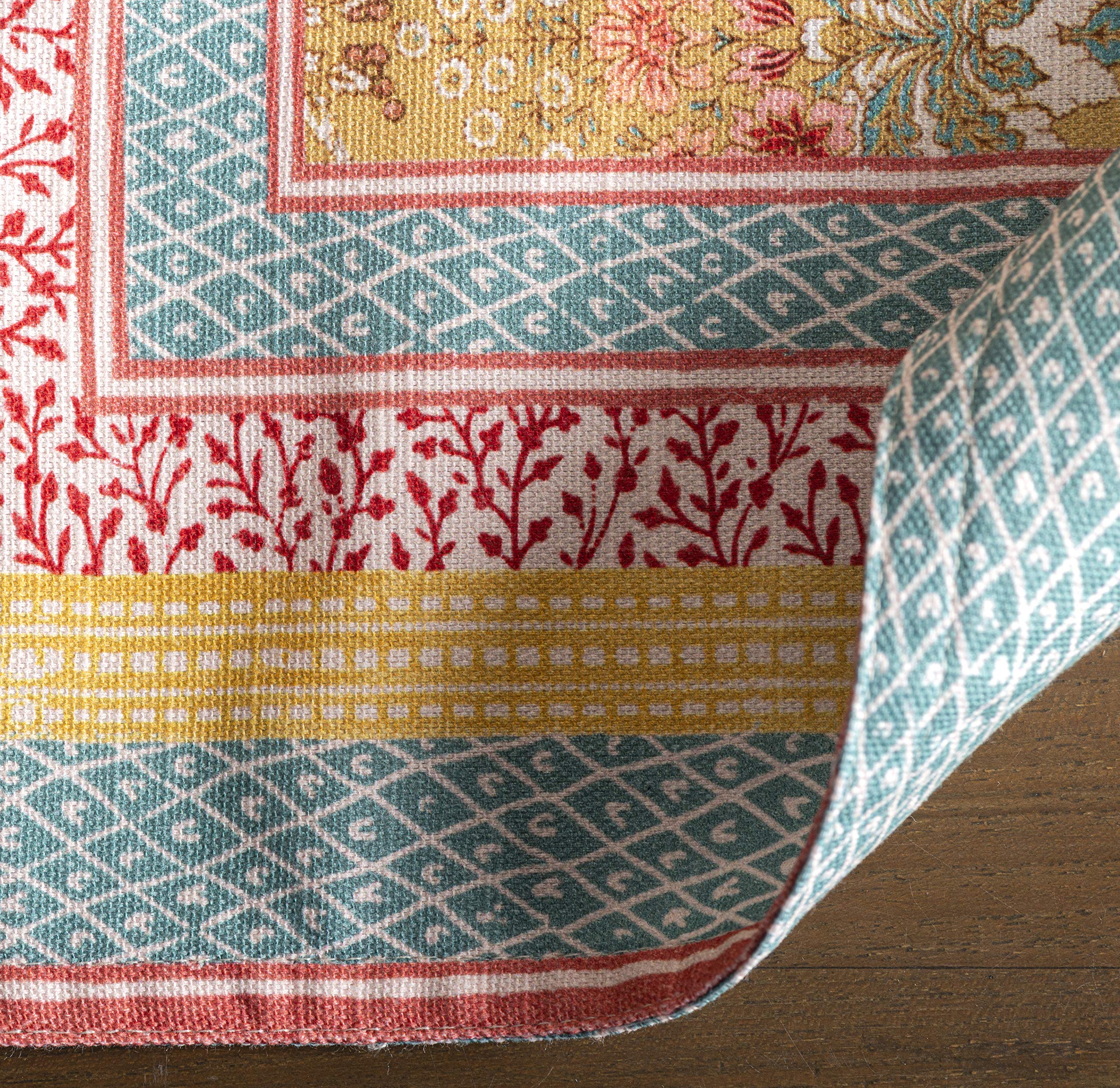 Maison D' Hermine Cloth Placemat 100% Cotton Decorative Washable Table Placemats, Dining, Home, Wedding, Banquet, Buffet, Marqui