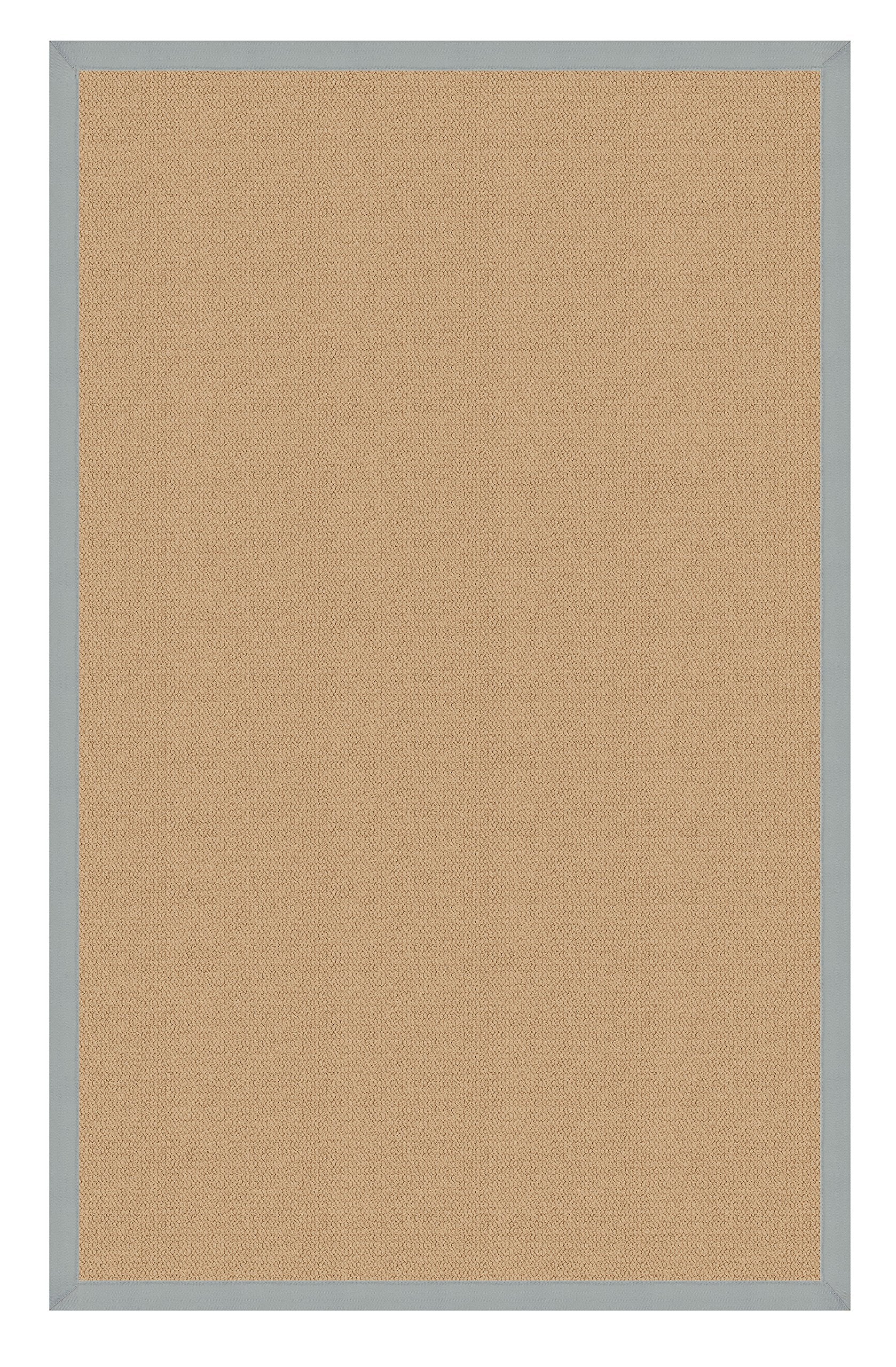 Athena Sisal & Ice Blue 8.9x12, Rug