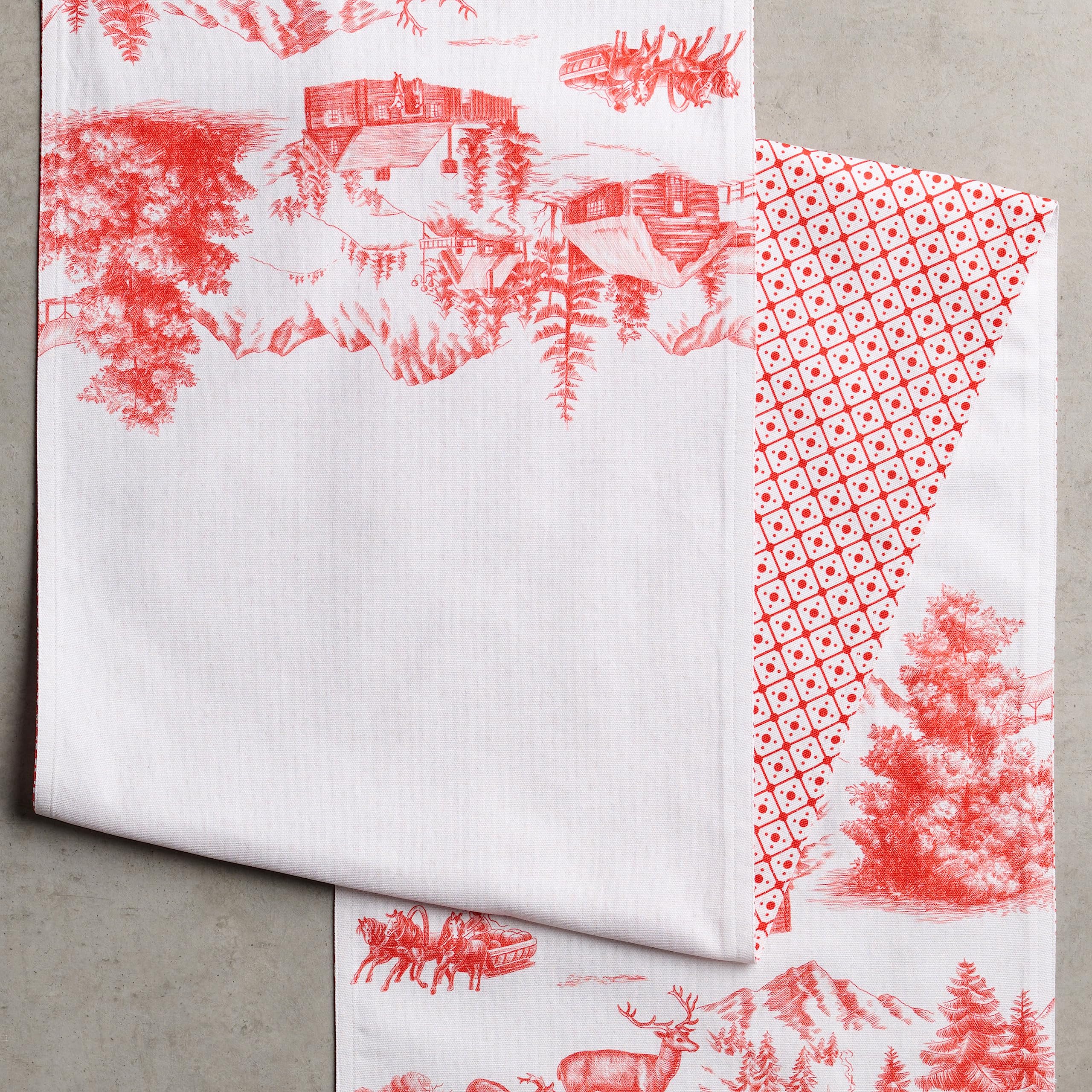 Maison D' Hermine Tablerunner 100% Cotton Table Runner Decorative Table Covers For Mothers Day Gifts, Dining, Wedding, Buffet, W