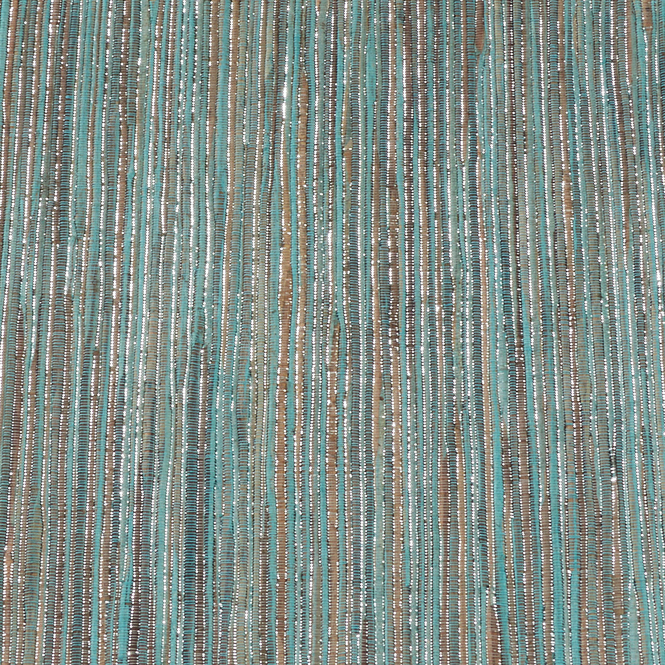 Saro Lifestyle 217Tq1490B Melaya Collection Shimmering Woven Nubby Water Hyacinth Table Runner, 14 X 90, Turquoise