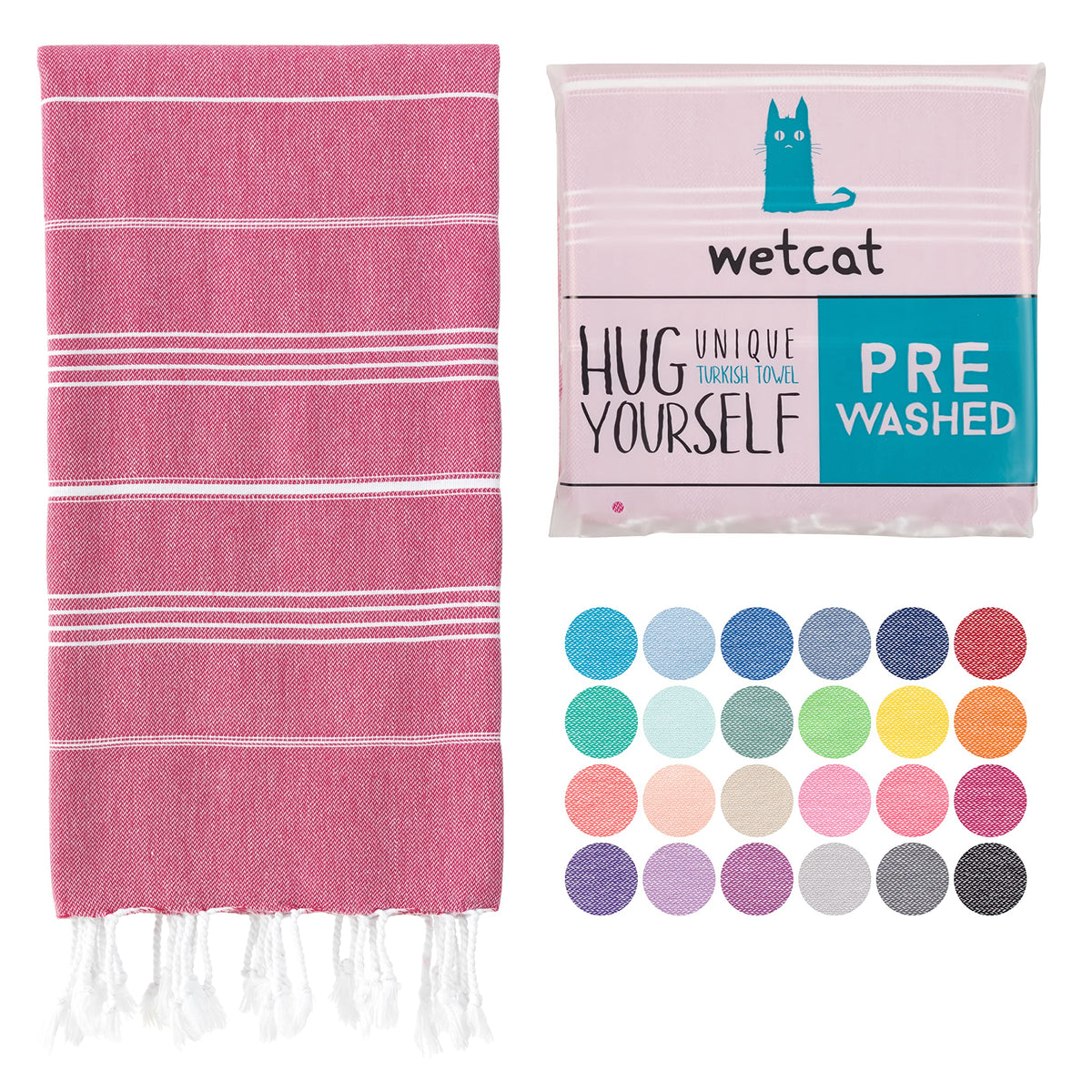 Wetcat Turkish Beach Towel Oversized 38X71 100 Cotton Sand Free Quick Dry Towel Extra Large Turkish Towel Light Travel Towel For