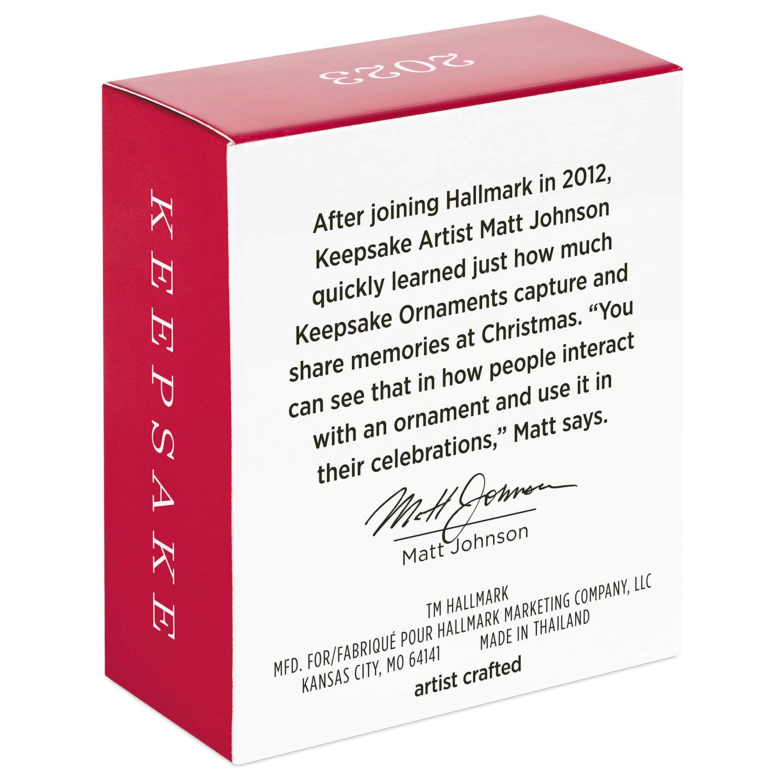 Hallmark Keepsake 0.96 Miniature Christmas Ornament 2023, Nintendo Super Mario Toad Mini, Gifts for Gamers