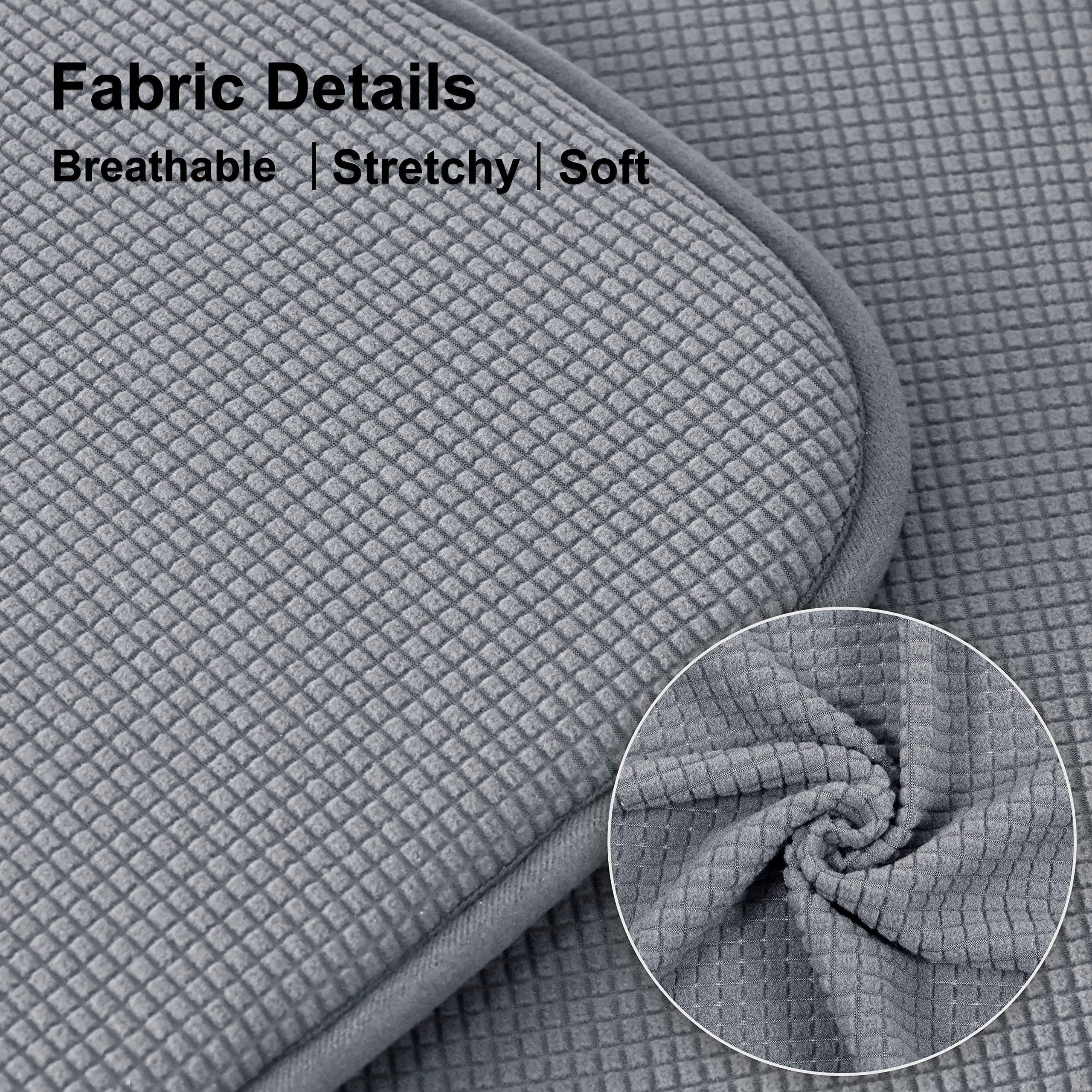 Shinnwa Dining Chair Cushions For Indoor Room Kitchen Metal Chairs Non Slip Seat Cushion Pads With U-Shaped Foam Pad And Plaid V