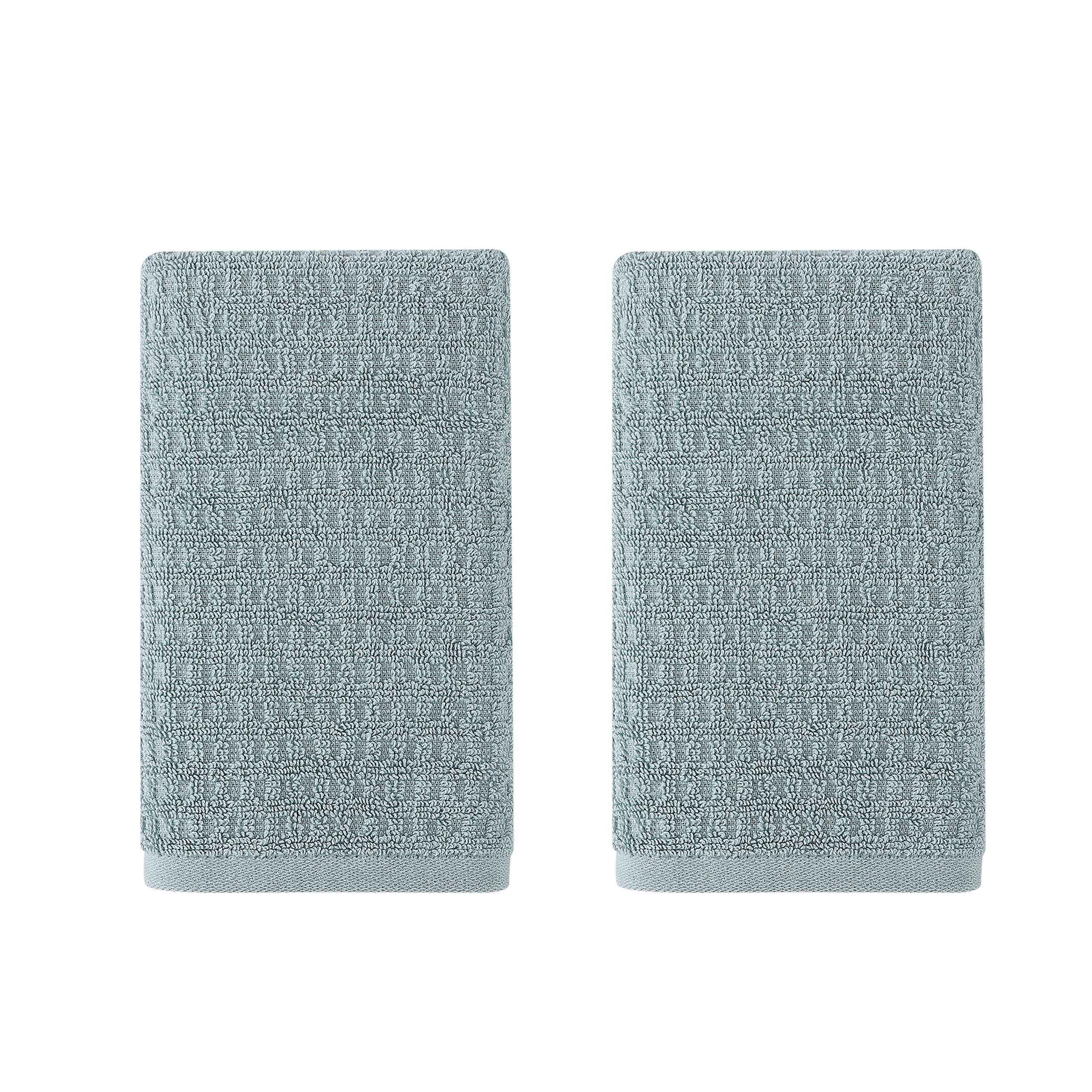 Tommy Bahama- Hand Towel Set, Highly Absorbent Cotton Bathroom Decor, Low Linting & Fade Resistant (Northern Pacific Turquoise,