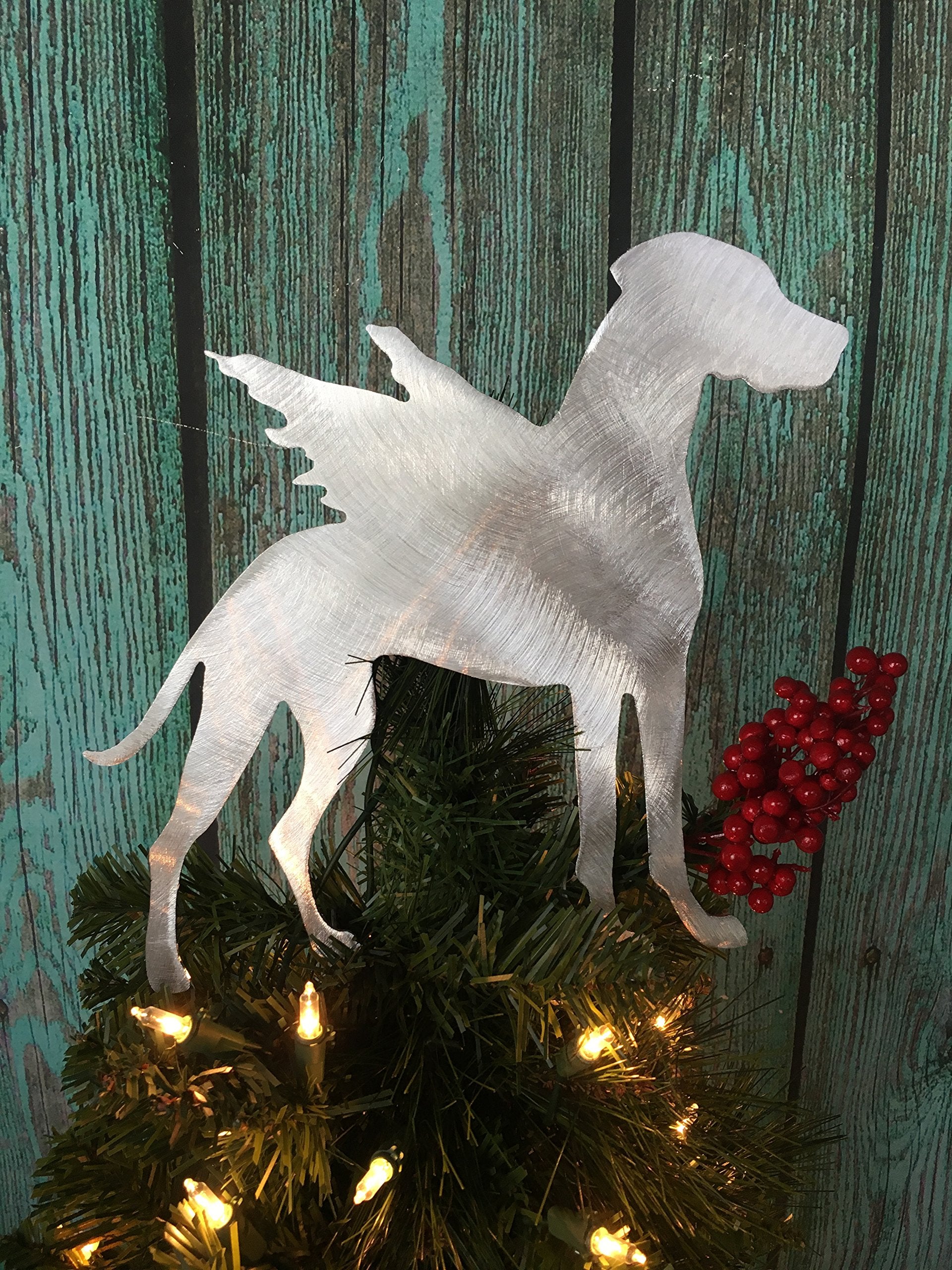 Great Dane with Natural Ears Angel Christmas Tree Topper, Dog Christmas Tree Topper, Wreath Decoration, Holiday Decoration, meta