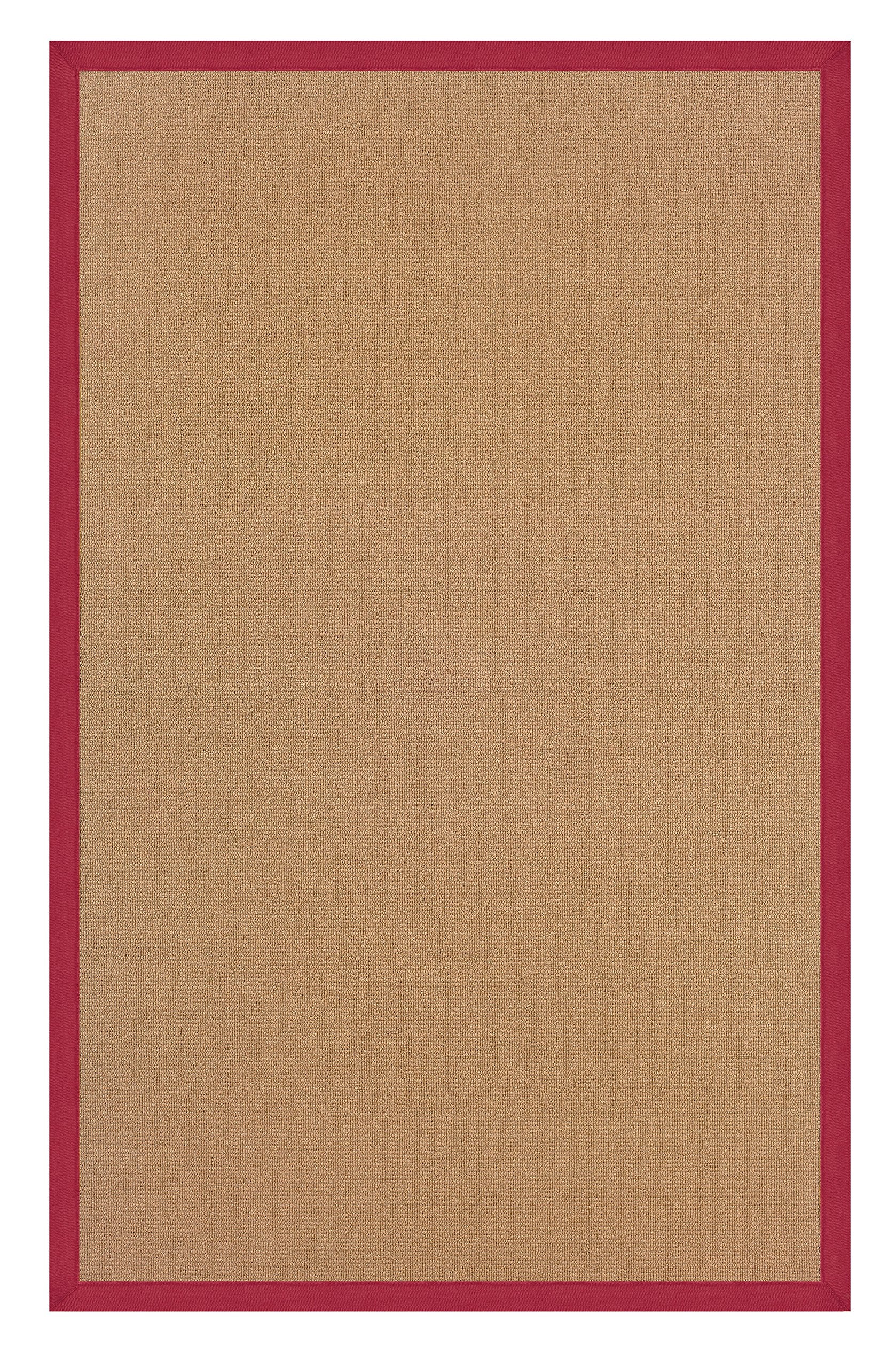 Athena Cork & Red 5x8, Rug