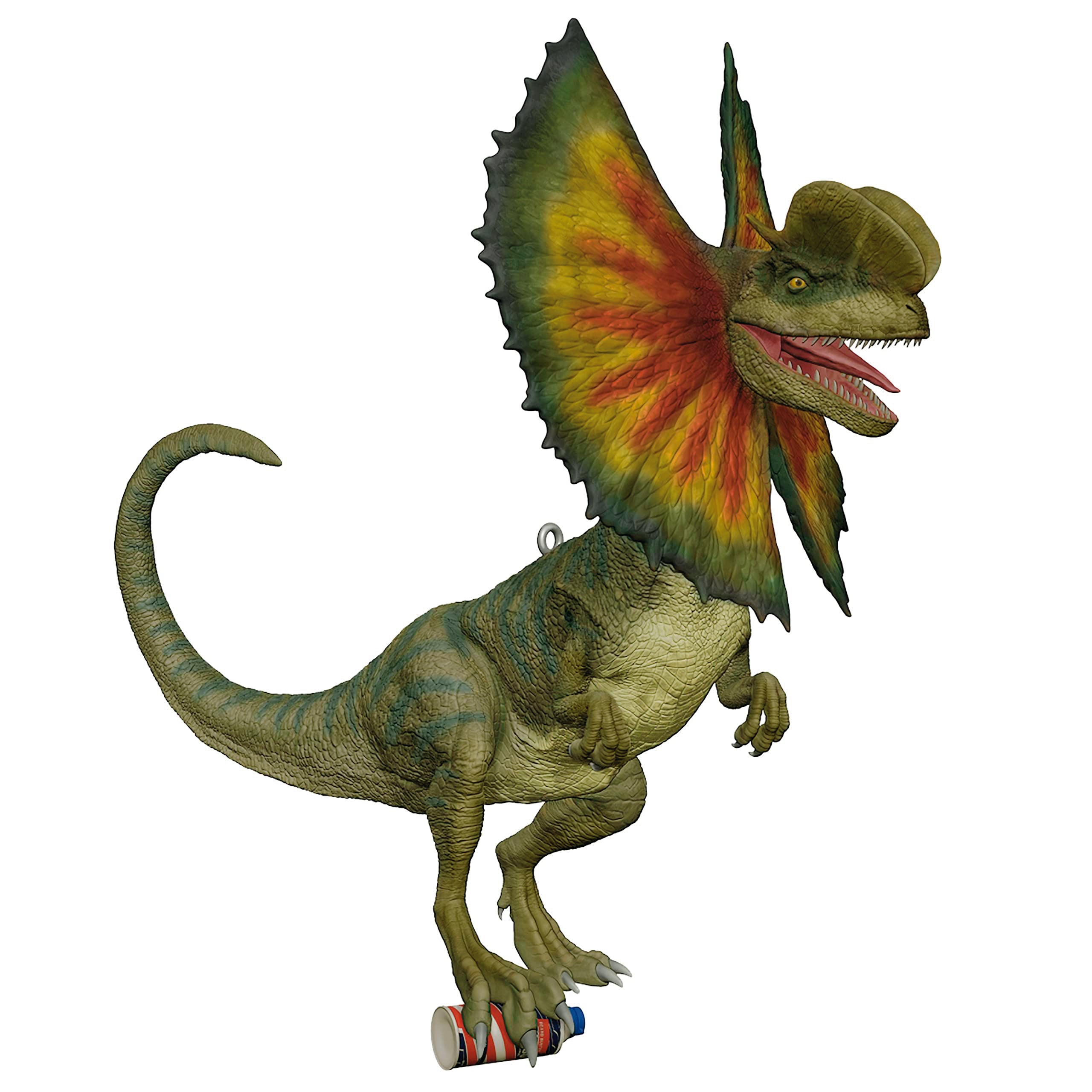 Hallmark Keepsake Christmas Ornament 2023, Jurassic Park 30th Anniversary Dilophosaurus, Dinosaur Gifts