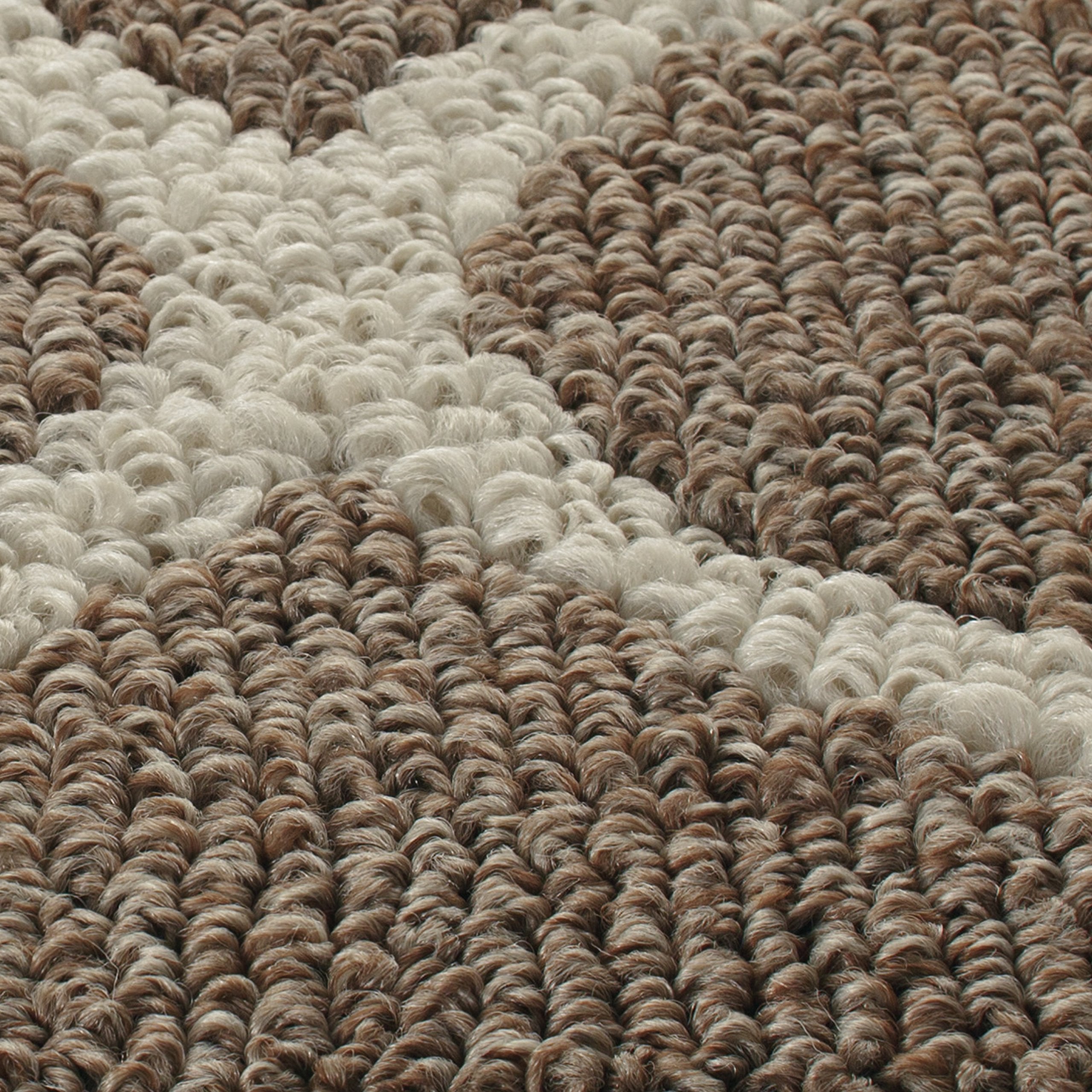 Maples Rugs Rebecca Contemporary Kitchen Rugs Non Skid Accent Area Carpet [Made in USA], 26 x 310, Grey/White