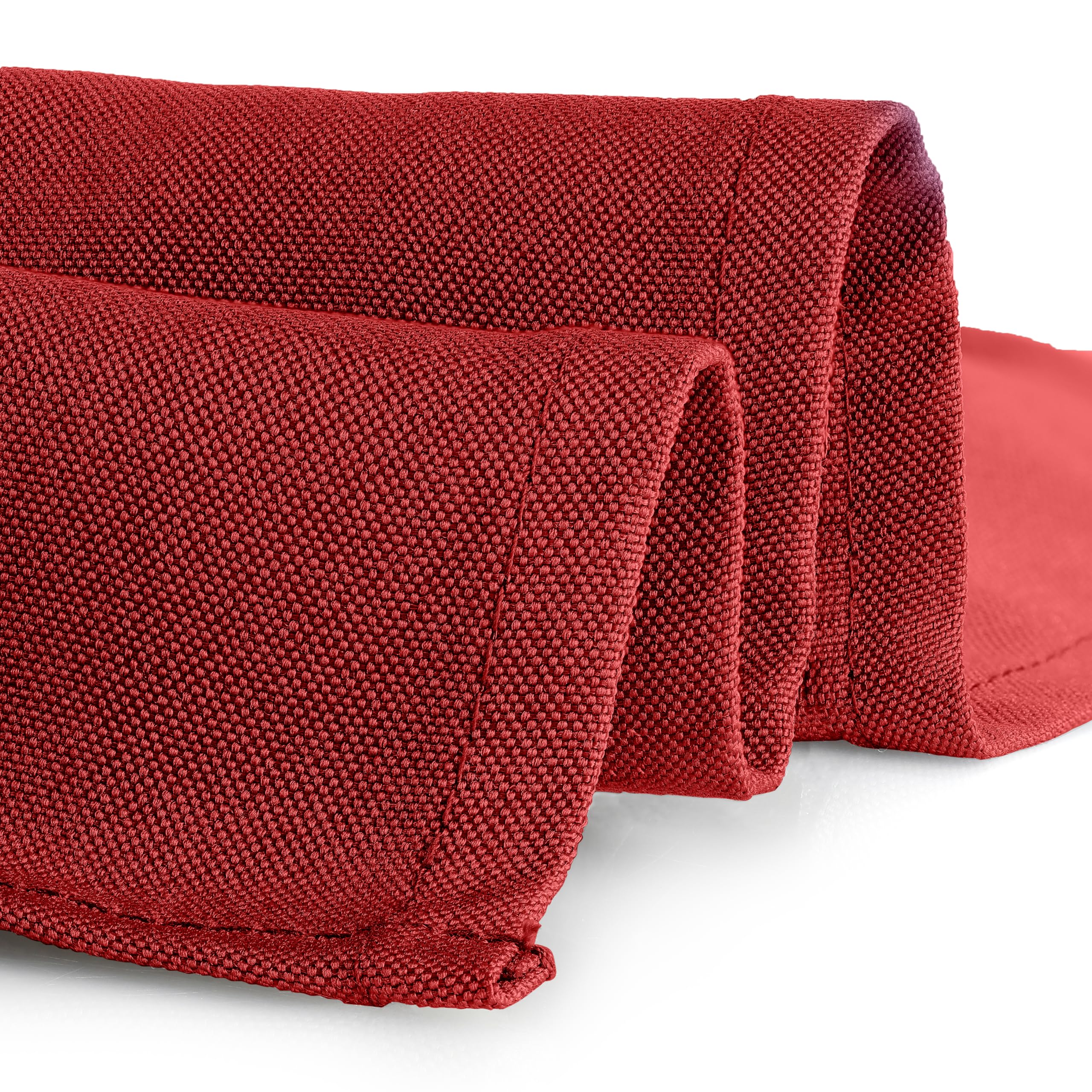 Gee Di Moda Rectangle Tablecloth - 60 X 102 Inch Red Table Cloth For 6 Foot Rectangle Table - Heavy Duty Washable Fabric - For 6