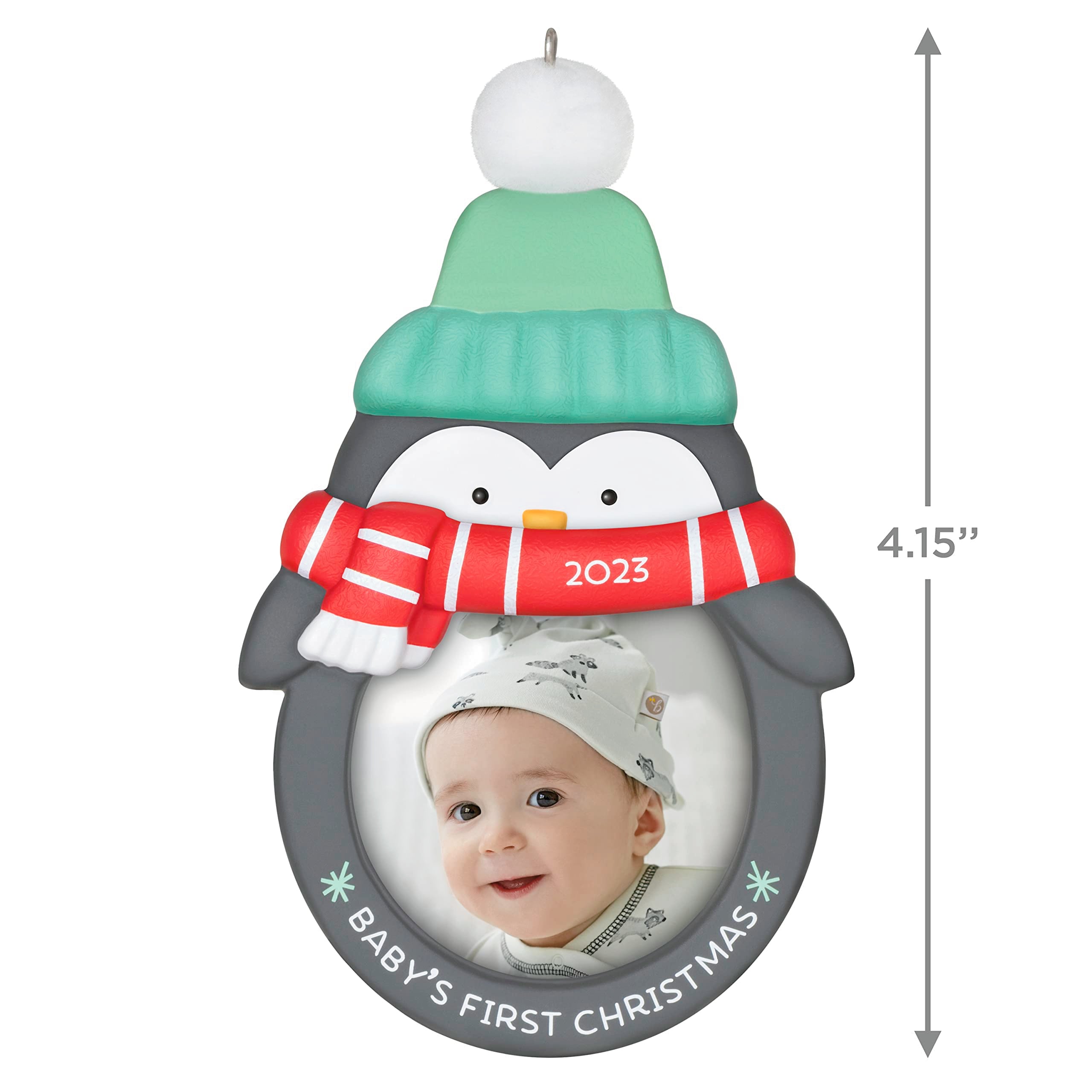 Hallmark Keepsake Christmas Ornament 2023, Baby s 1st Christmas Photo Frame