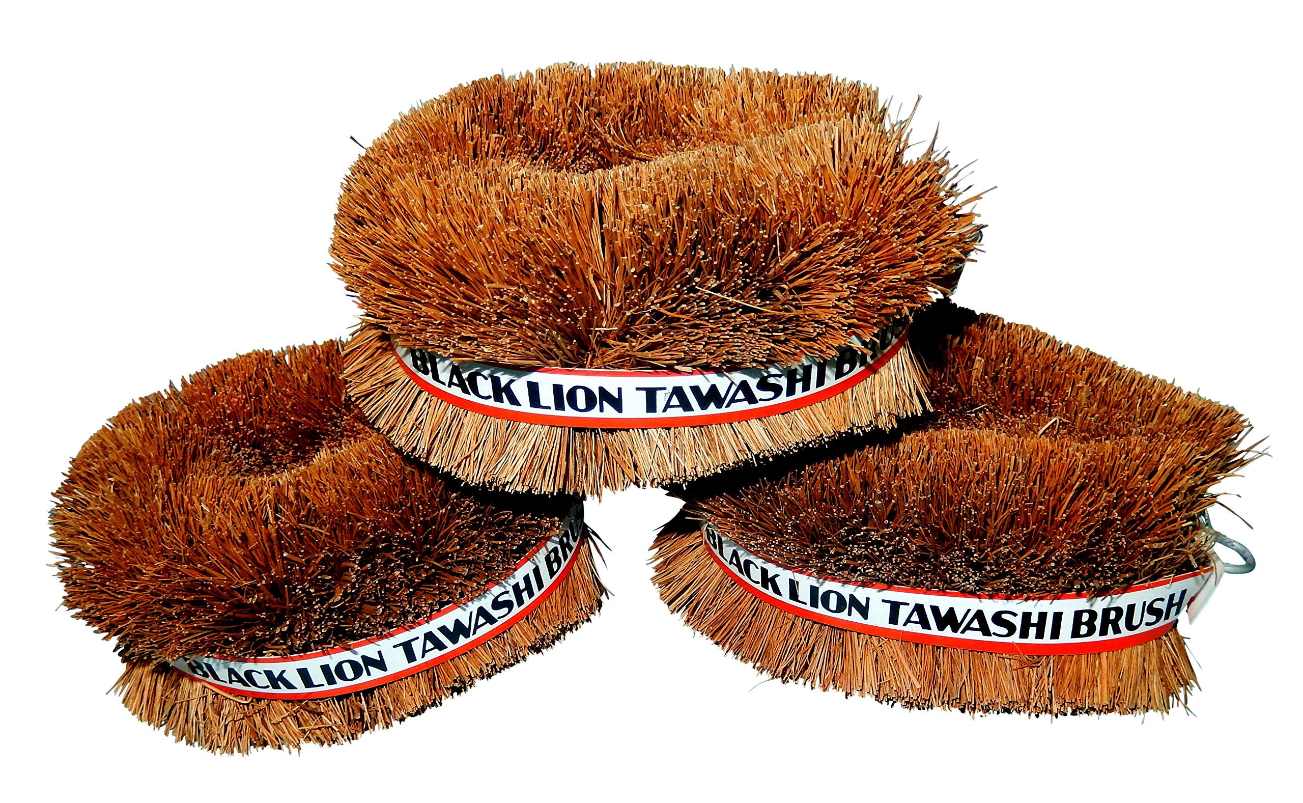 Set Of 3 Japanese Tawashi Brushes For Cleaning Fruits & Vegetables & Other Household Cleaning