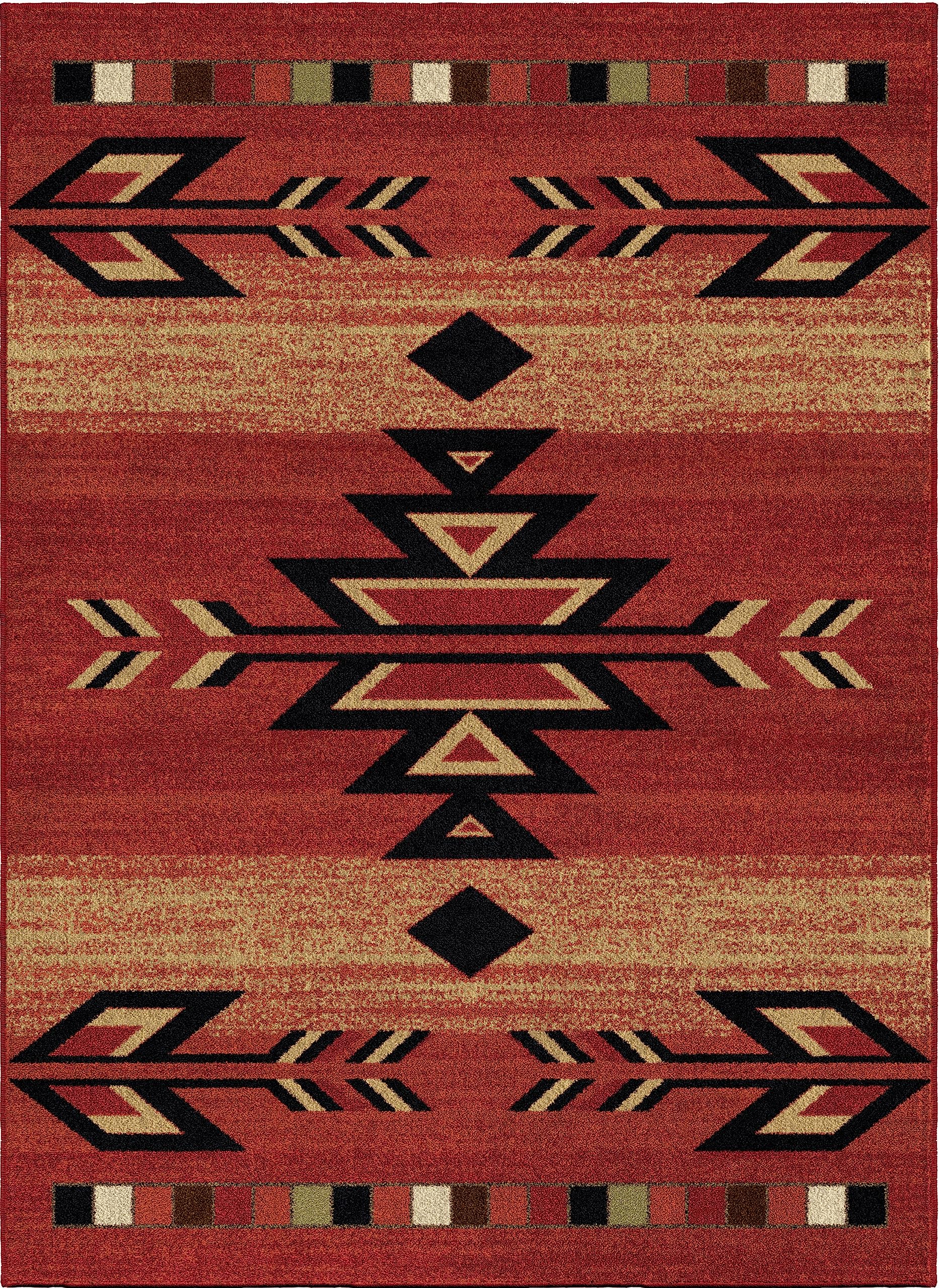 Mayberry Rugs Rio Grande Area Rug, 710x910, Red