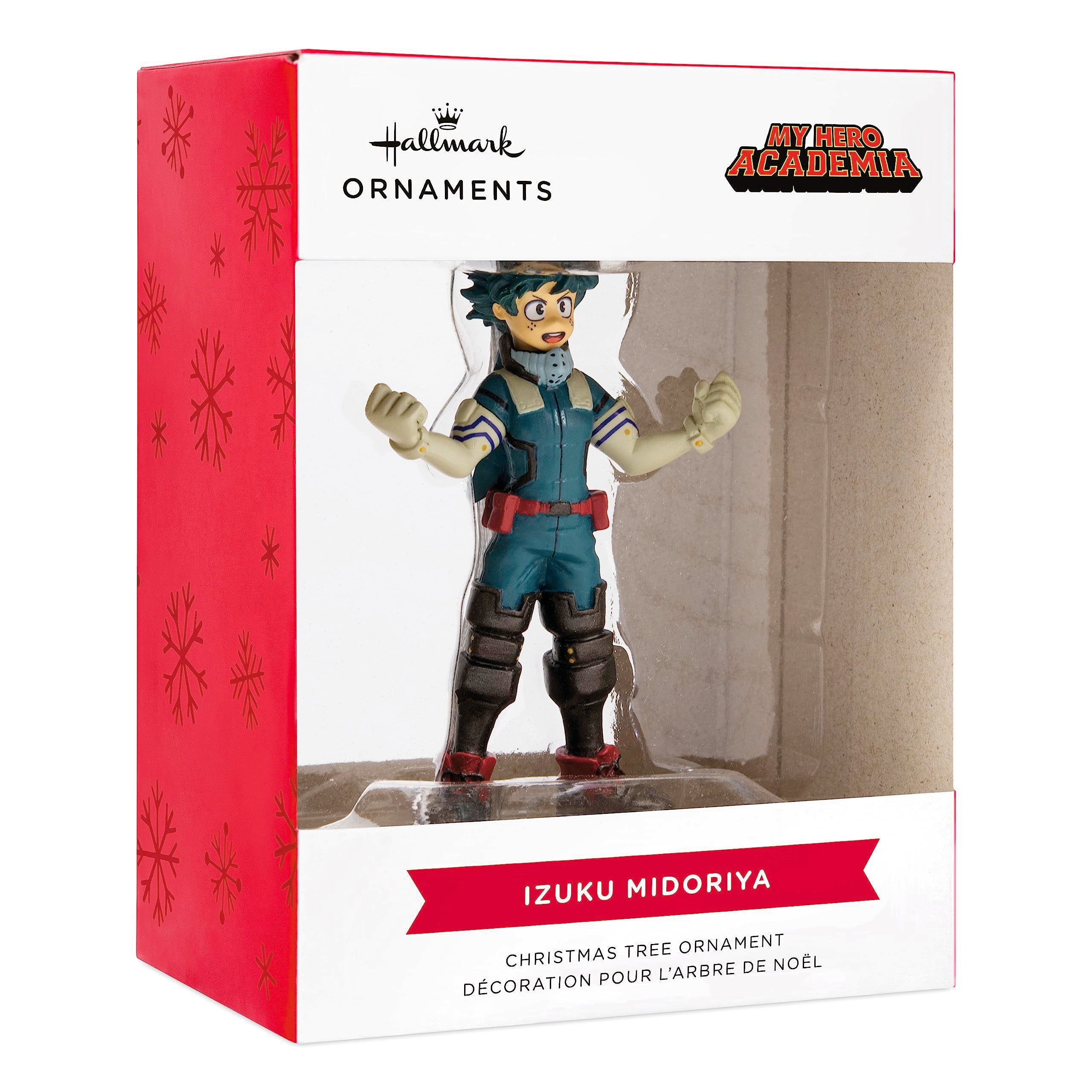 Hallmark My Hero Academia Christmas Ornament - Izuku Midoriya - Resin - Deku Color - Model 0003HCM2203