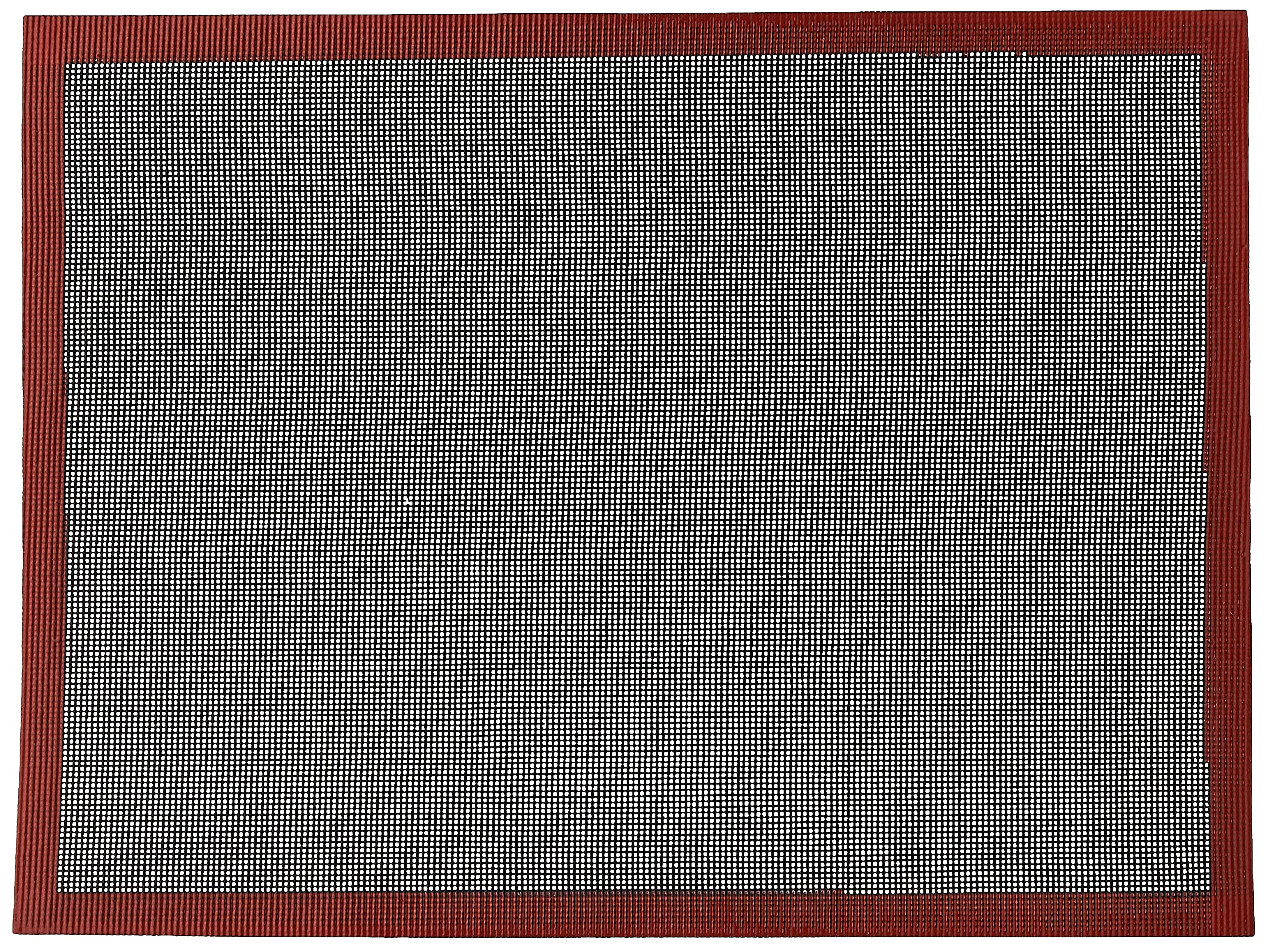 Silikomart Air Mat Perforated Silicone-Fiberglass Baking Mat 11-7/8 Inch X 15-3/4 Inch (300 Millimeters X 400 Millimeters)