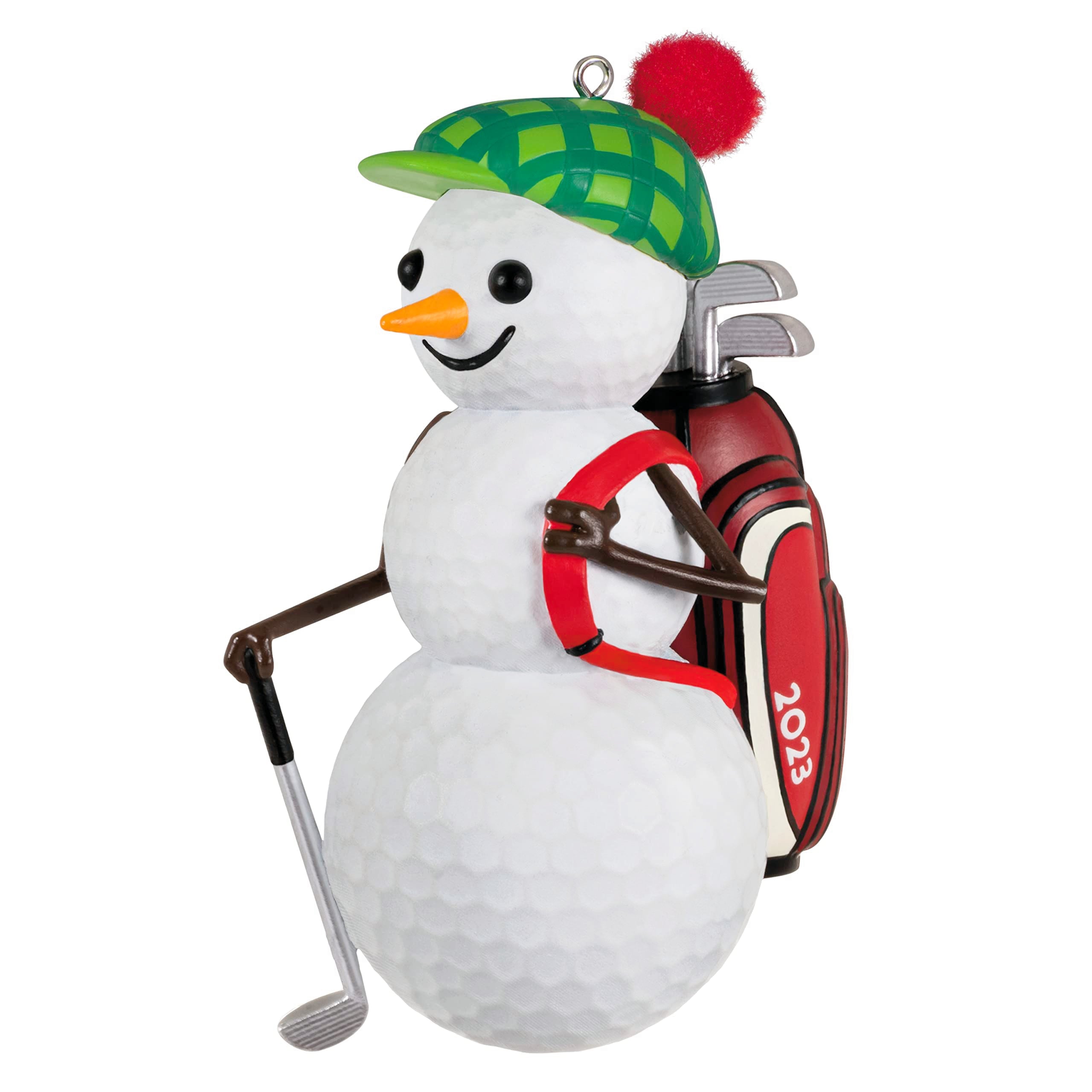 Hallmark Keepsake Christmas Ornament 2023, Jolly Golfer, Snowman Ornament, Golf Gifts