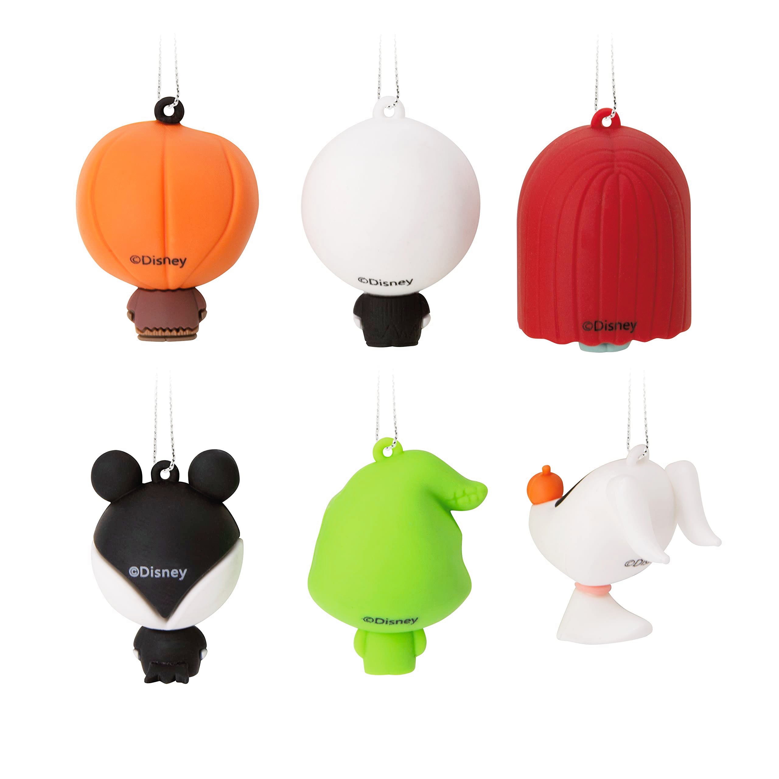 Hallmark Disney Tim Burton s The Nightmare Before Christmas Mini Christmas Ornaments, Shatterproof, Set of 6