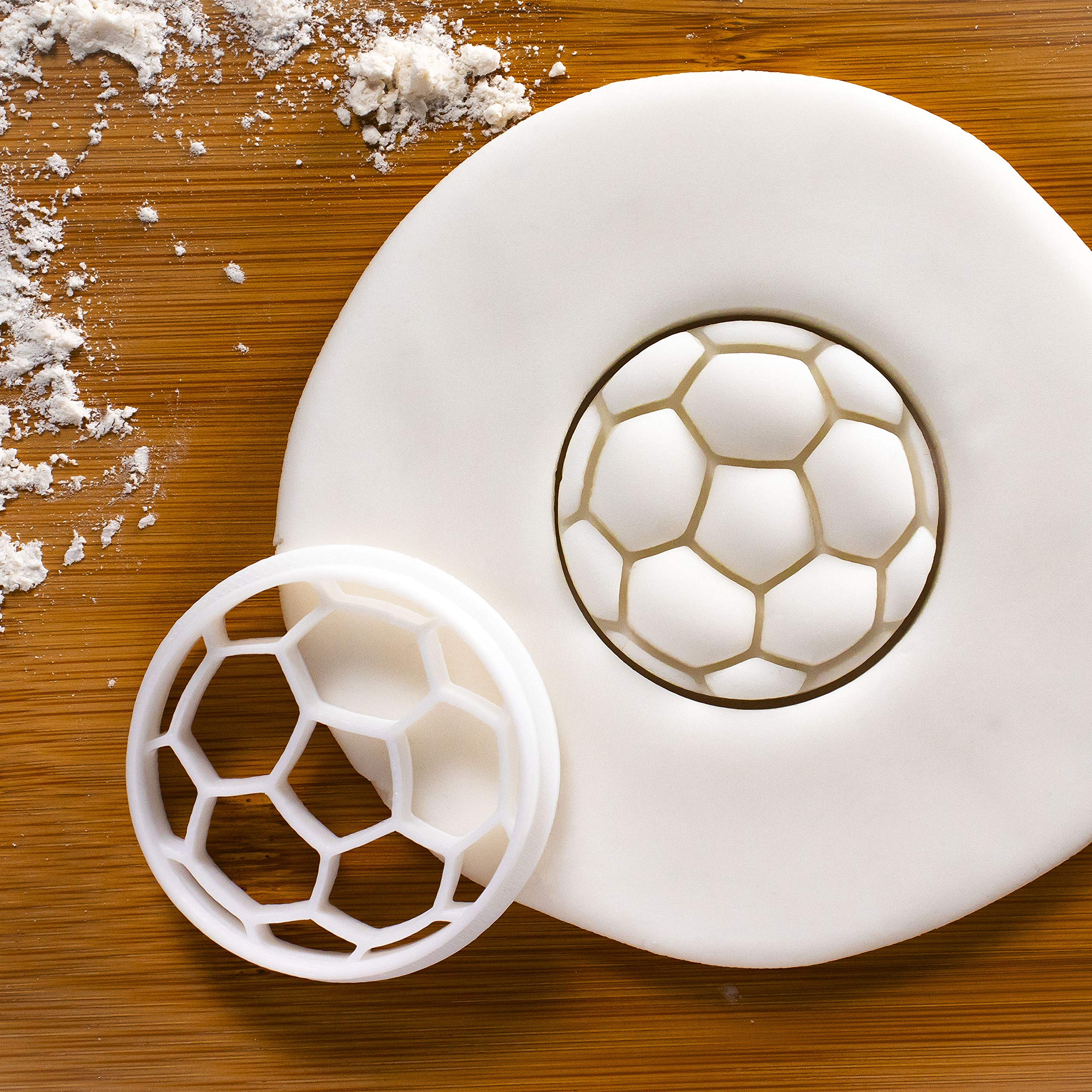 Extra Small Soccer Ball Cookie Cutter, 1 Piece - Bakerlogy