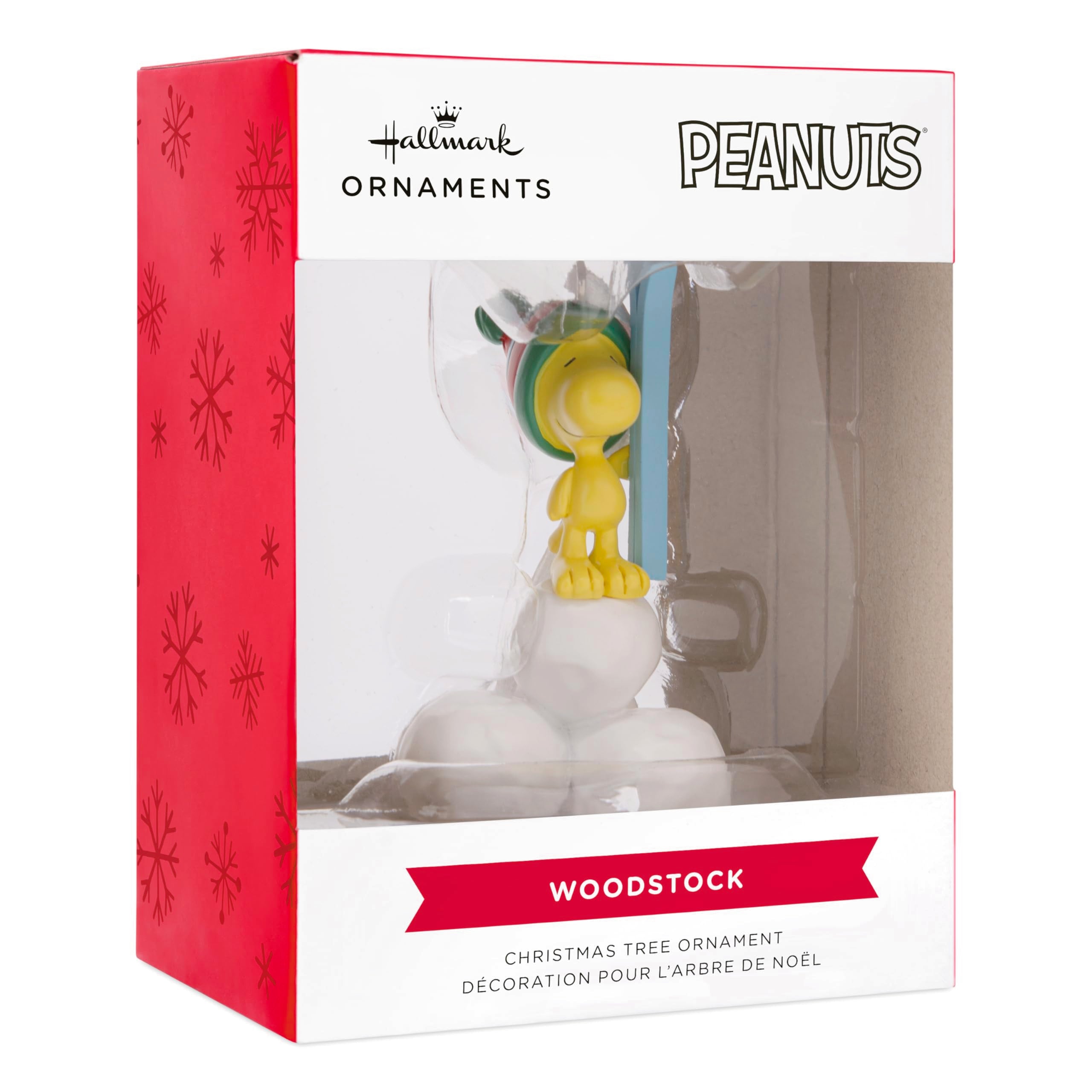 Hallmark Peanuts Woodstock with Snowballs Christmas Ornament