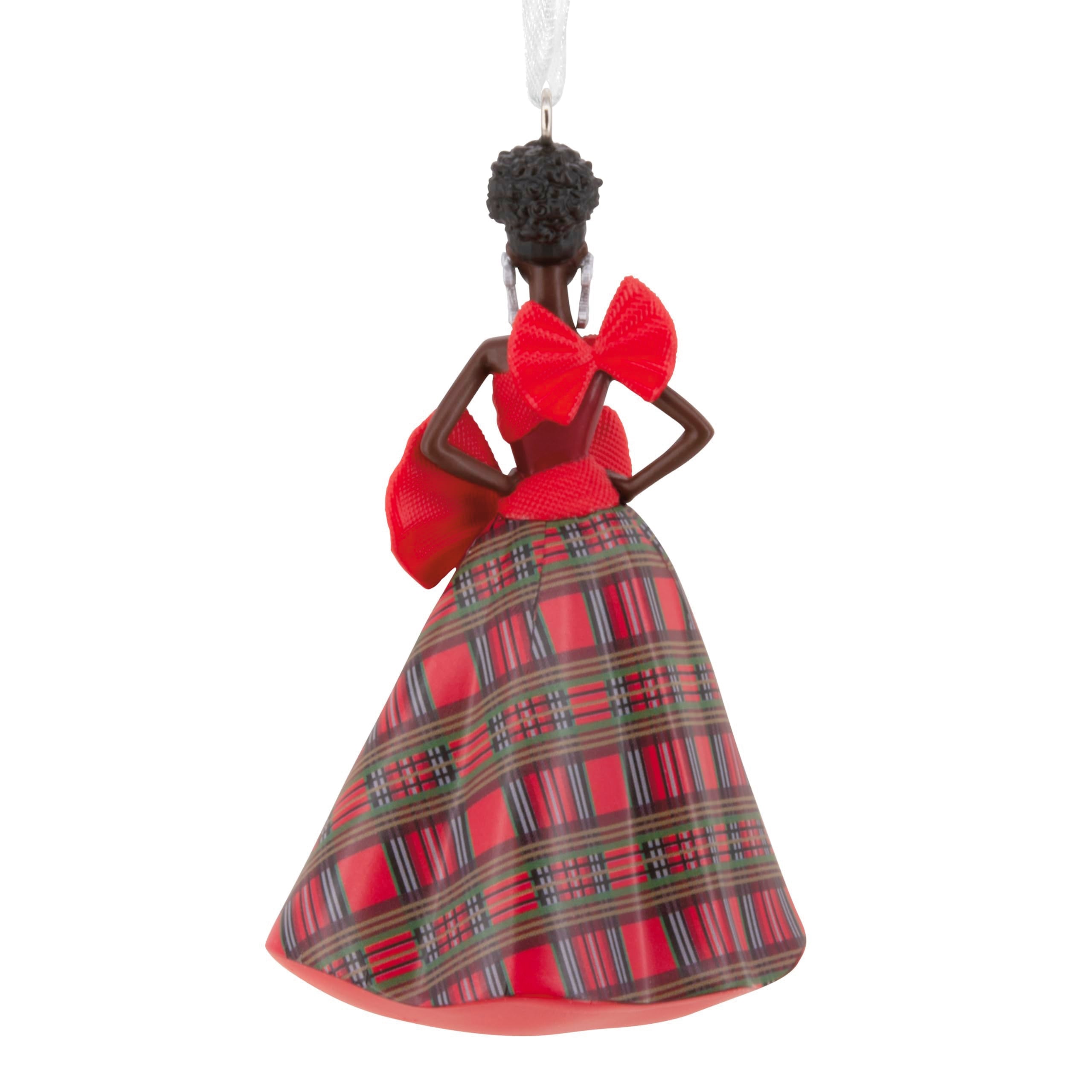 Hallmark Mattel African American Barbie Christmas Ornament