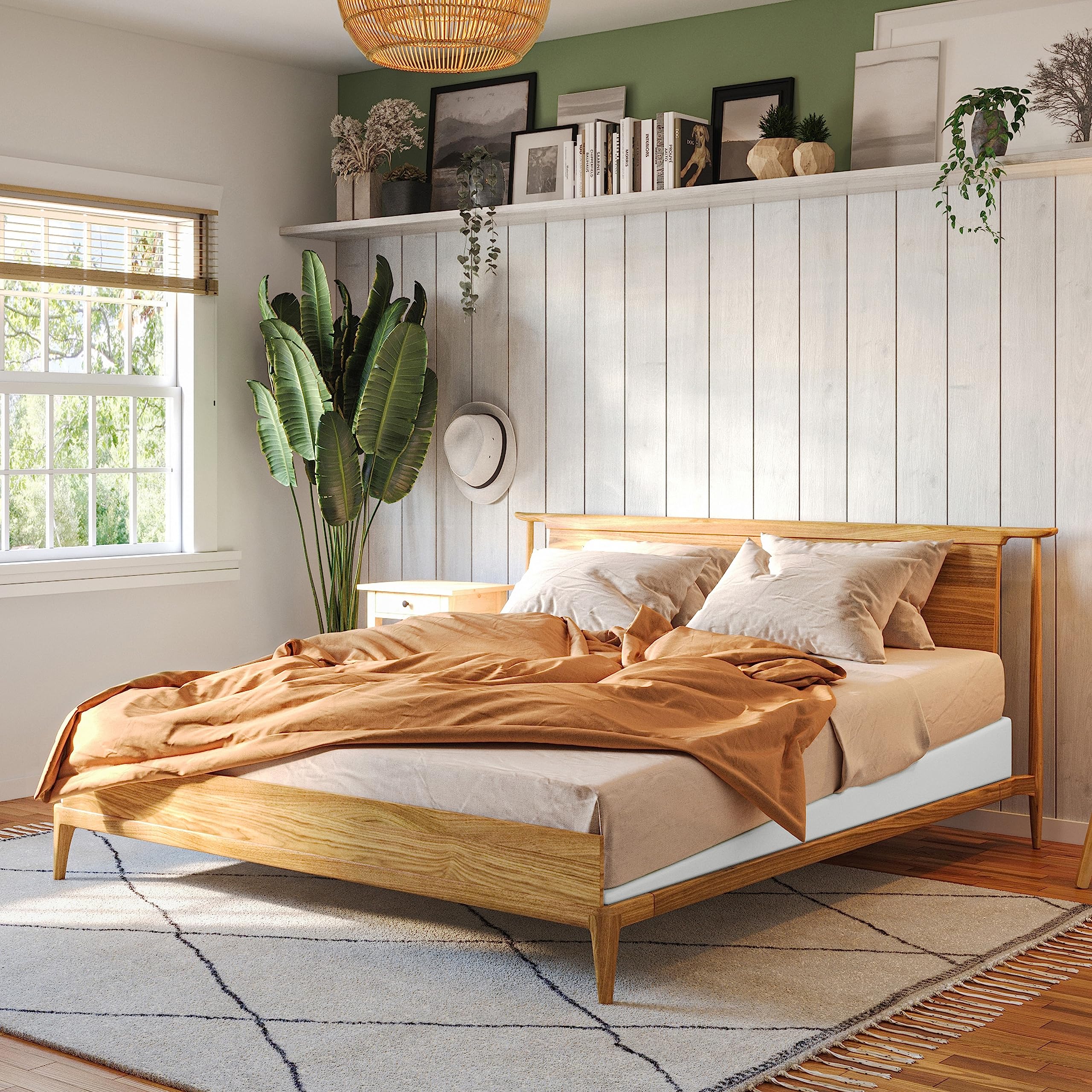 Avana Mattress Elevator - 5-Inch Size - Gentle Incline Under Mattress Support, 5'', Queen