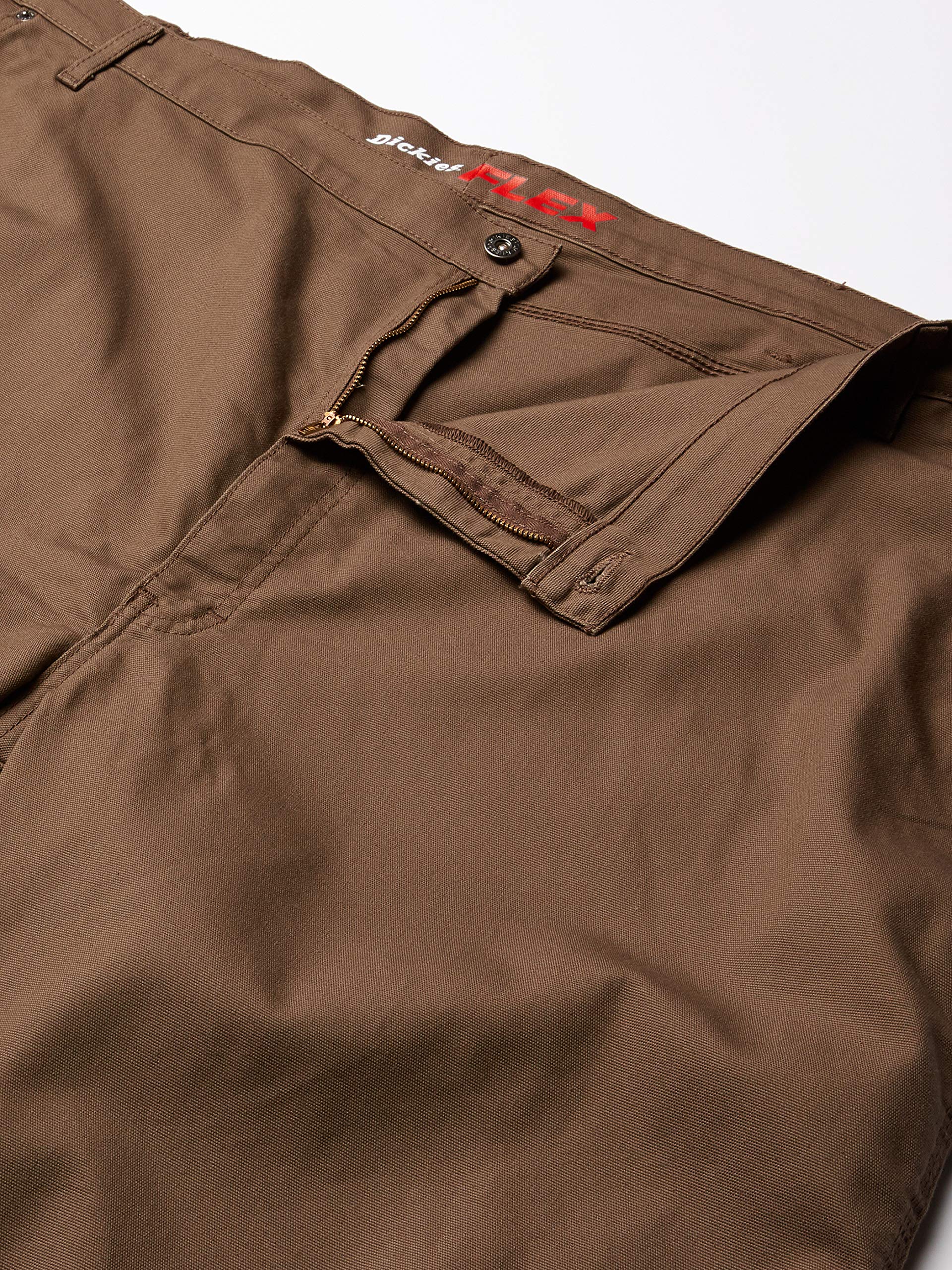 Dickies Mens Regular Tough Max Duck Carpenter Pant, Stonewashed Mushroom, 38W X 32L