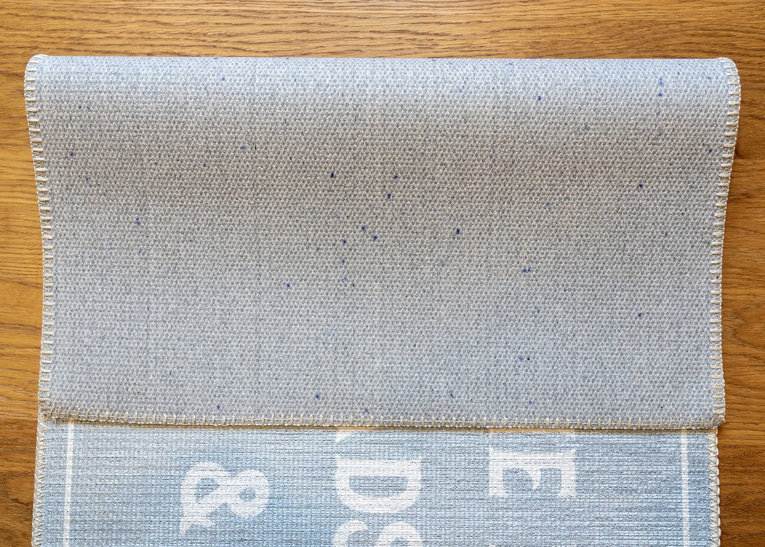 Soft Woven Rugs  24x56laundry Room Rug  85% Cotton  Funny Non Slip Laundry Mats  Machine Washable  Bathroom Runner Floor Mat for Washroom  Kitchen  Laundry Our Home-Laughter