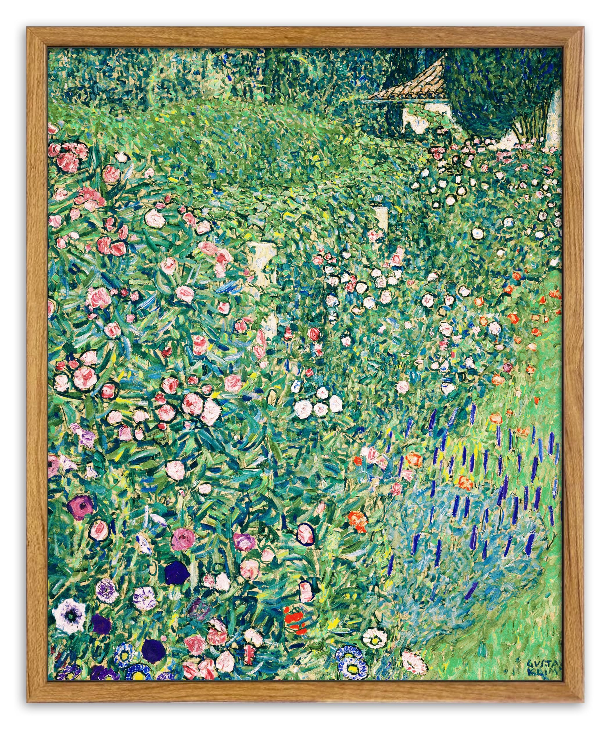 Upwoigh Framed Wall Art Gustav Klimt Print, Klimt Poster, Klimt Vintage Art Print, Klimt Modern Art, Wall Art Modern Poster Prin