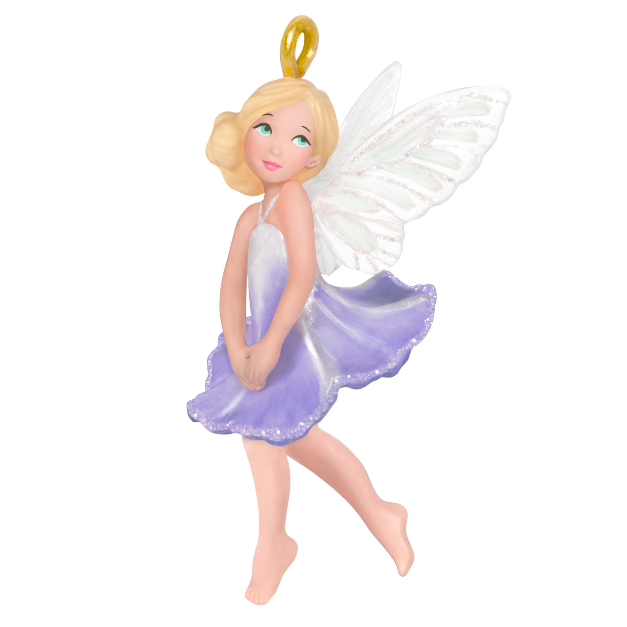 Hallmark Keepsake 1 Mini Christmas Ornament 2025, Morning Glory Fairy, Gifts for Friends and Family