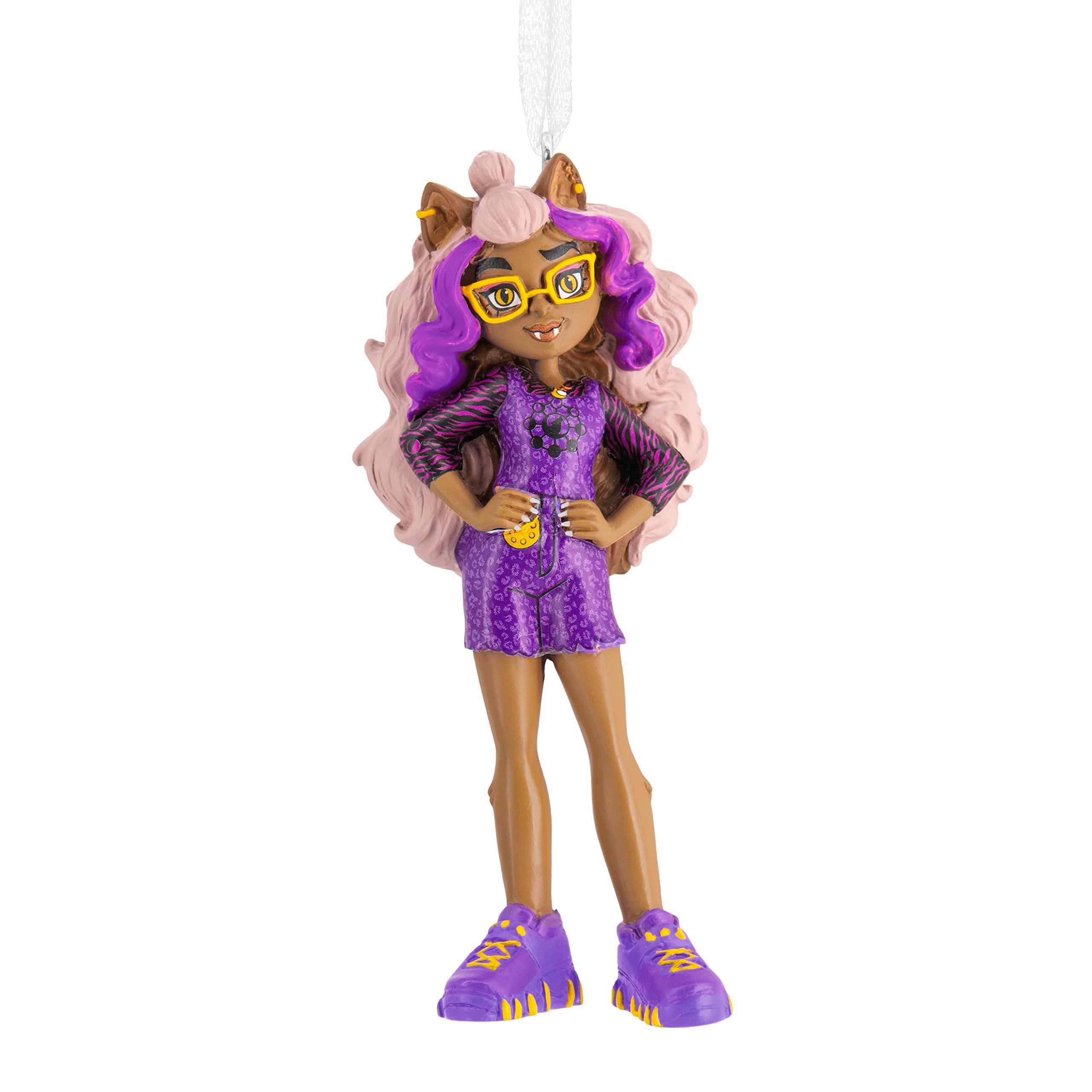 Hallmark Mattel Monster High Clawdeen Wolf Christmas Ornament