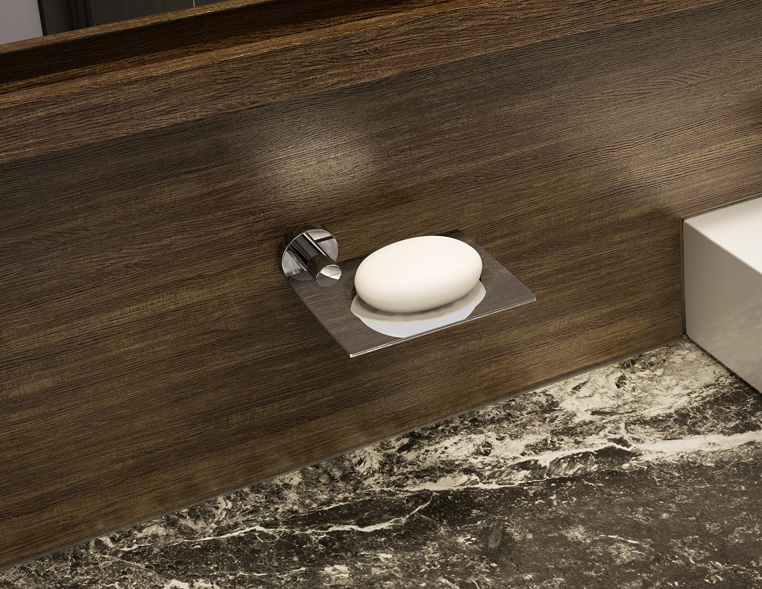 Symmons 353Sd Dia Wall-Mounted Soap Dish In Polished Chrome