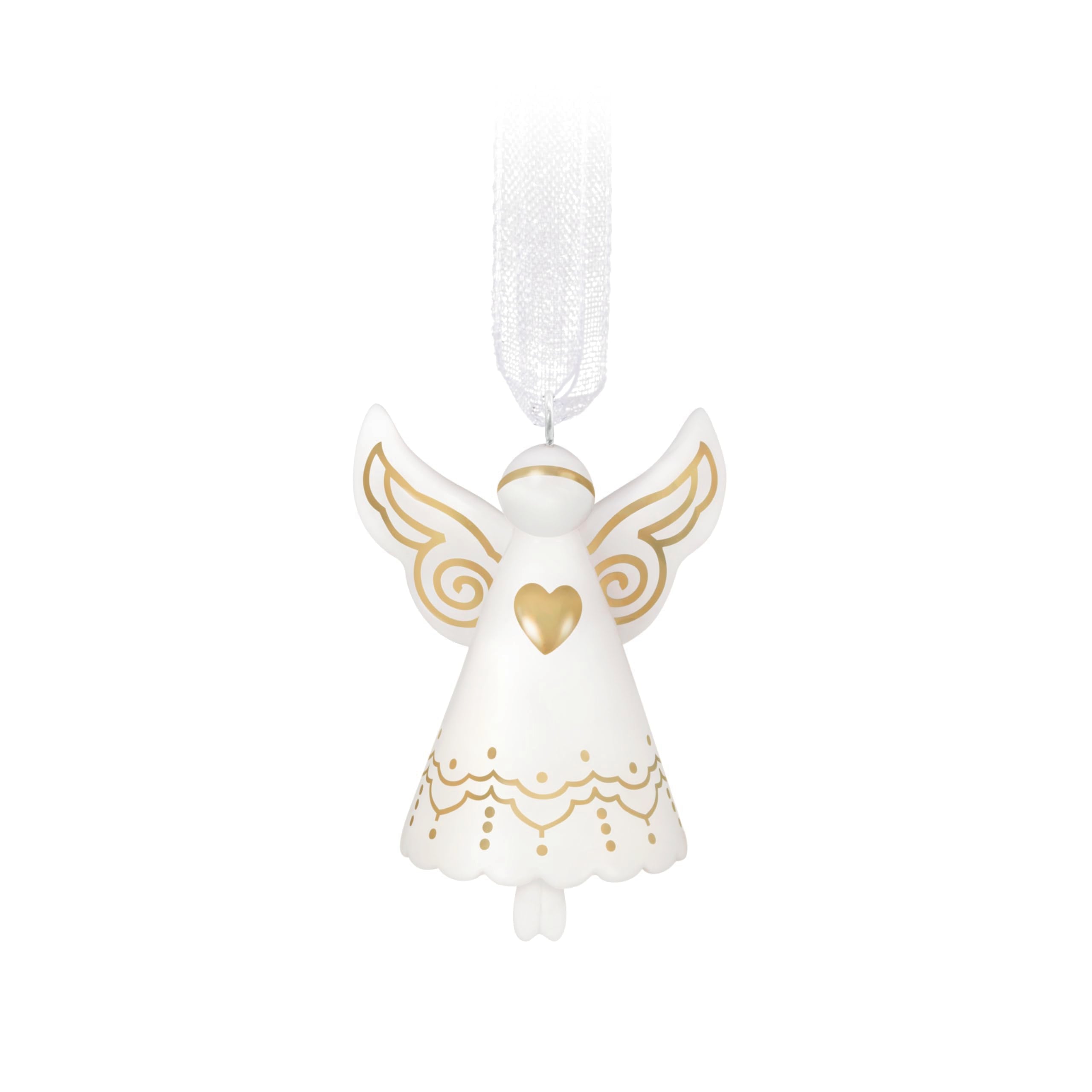 Hallmark Keepsake 1.25 Mini Christmas Ornament 2025, Little Angel, Porcelain, Faith Gifts