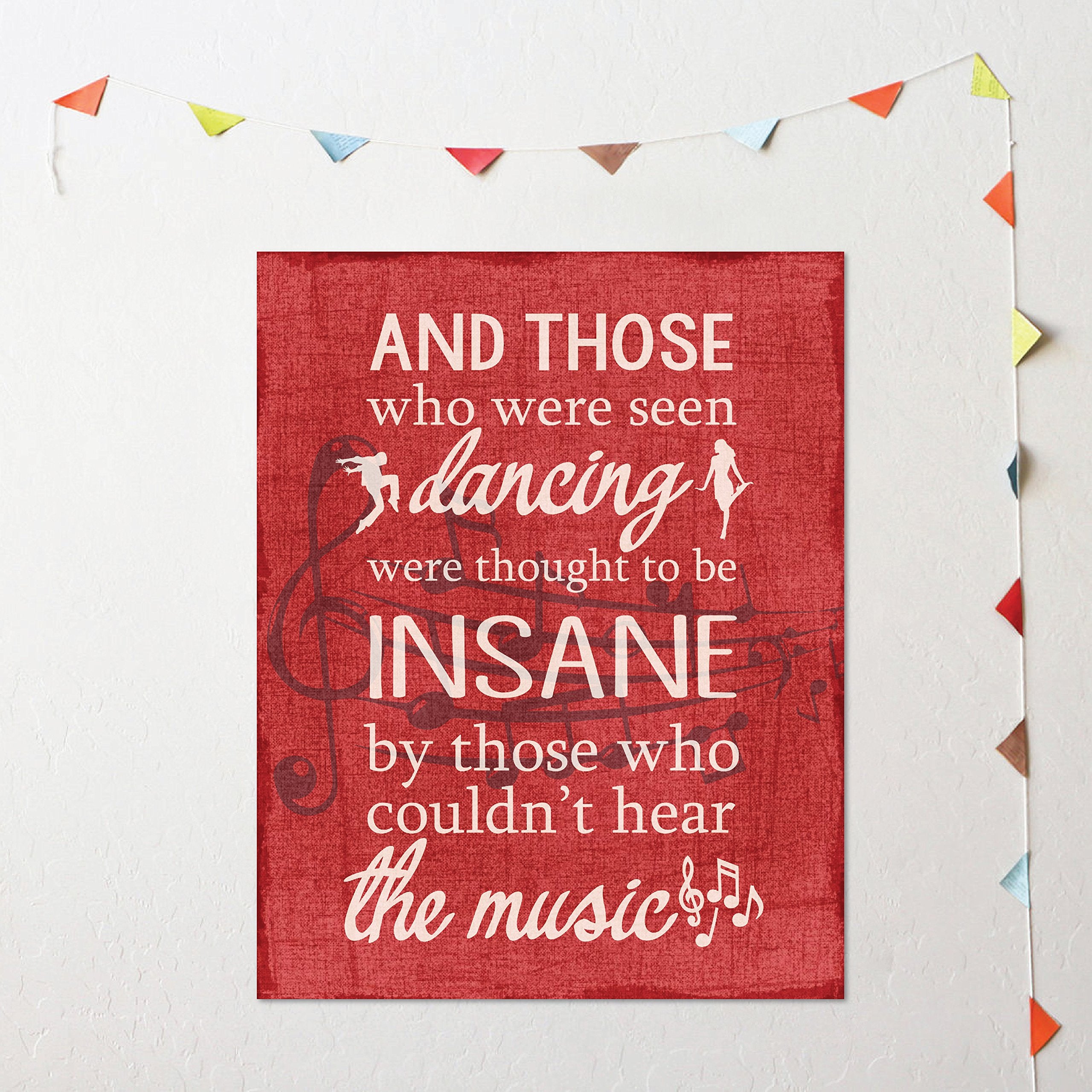 Children Inspire Design Inspirational Wall Art, Motivational Posters, Home Decor, Friedrich Nietzsche Quote, Those Who Were Seen