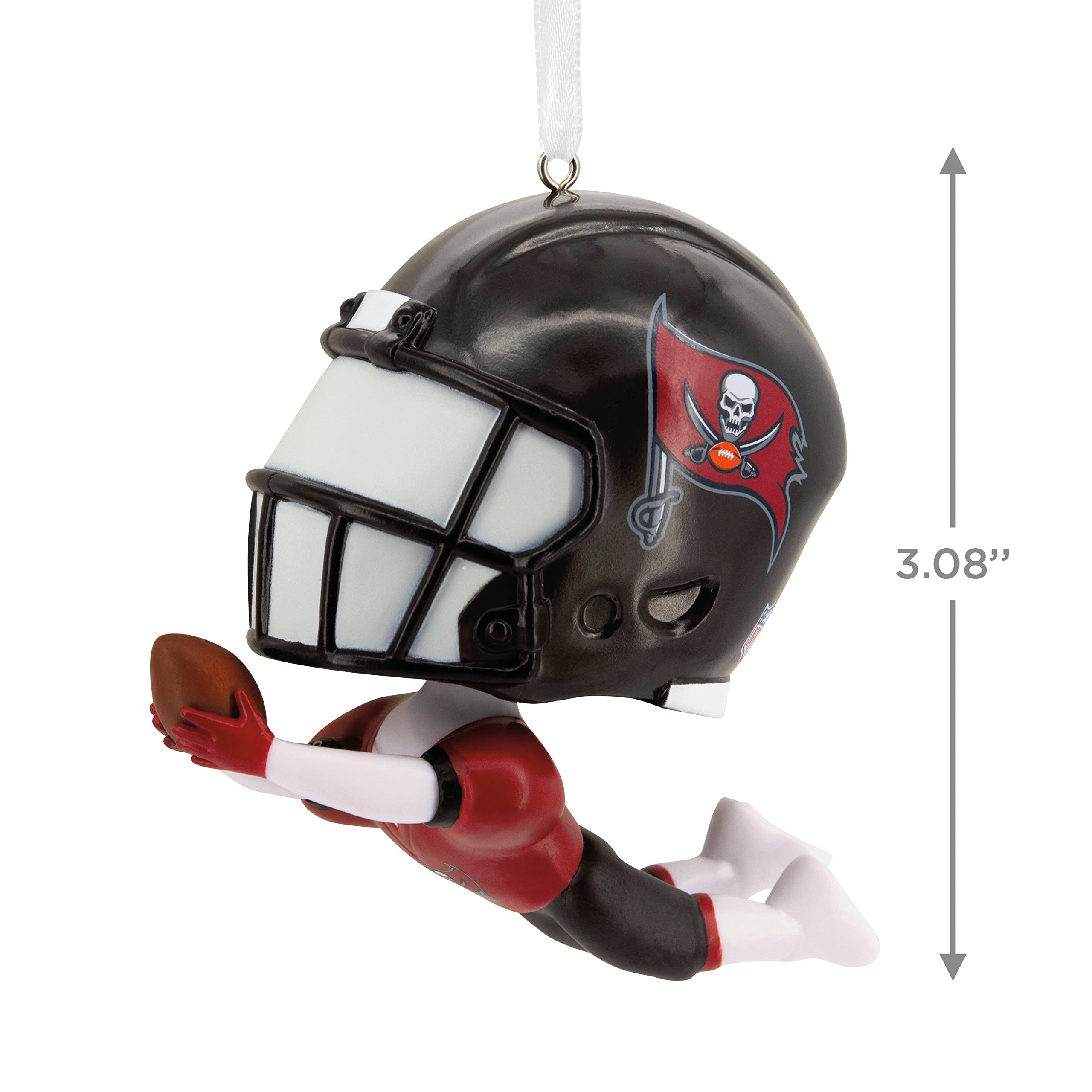 Hallmark NFL Tampa Bay Buccaneers Bouncing Buddy Christmas Ornament