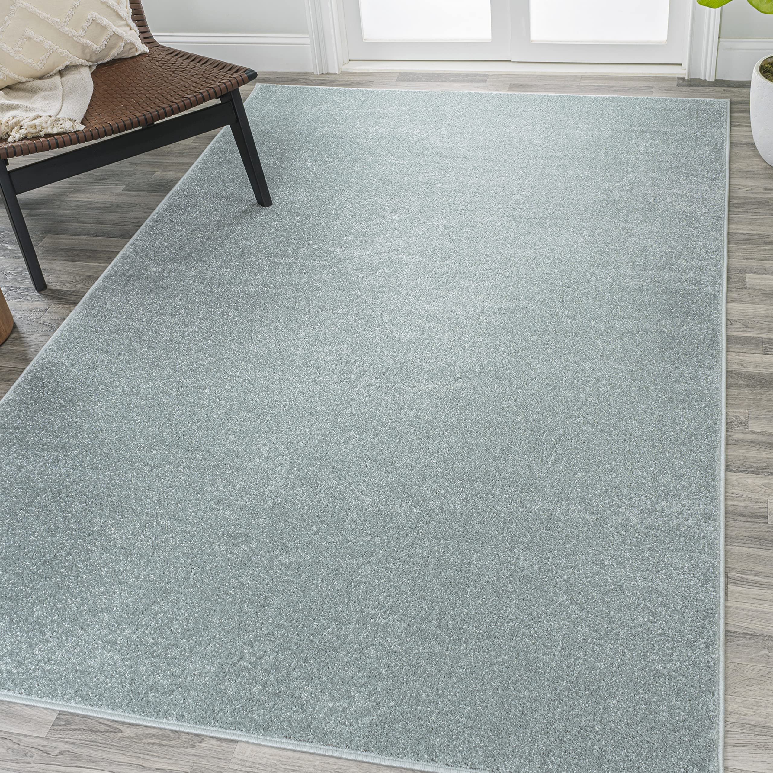 JONATHAN Y SEU100S-14 Haze Solid Low-Pile Indoor Area Rug, Coastal, Bohemian, Minimalist, Classic, Casual for Bedroom,Kitchen,Li