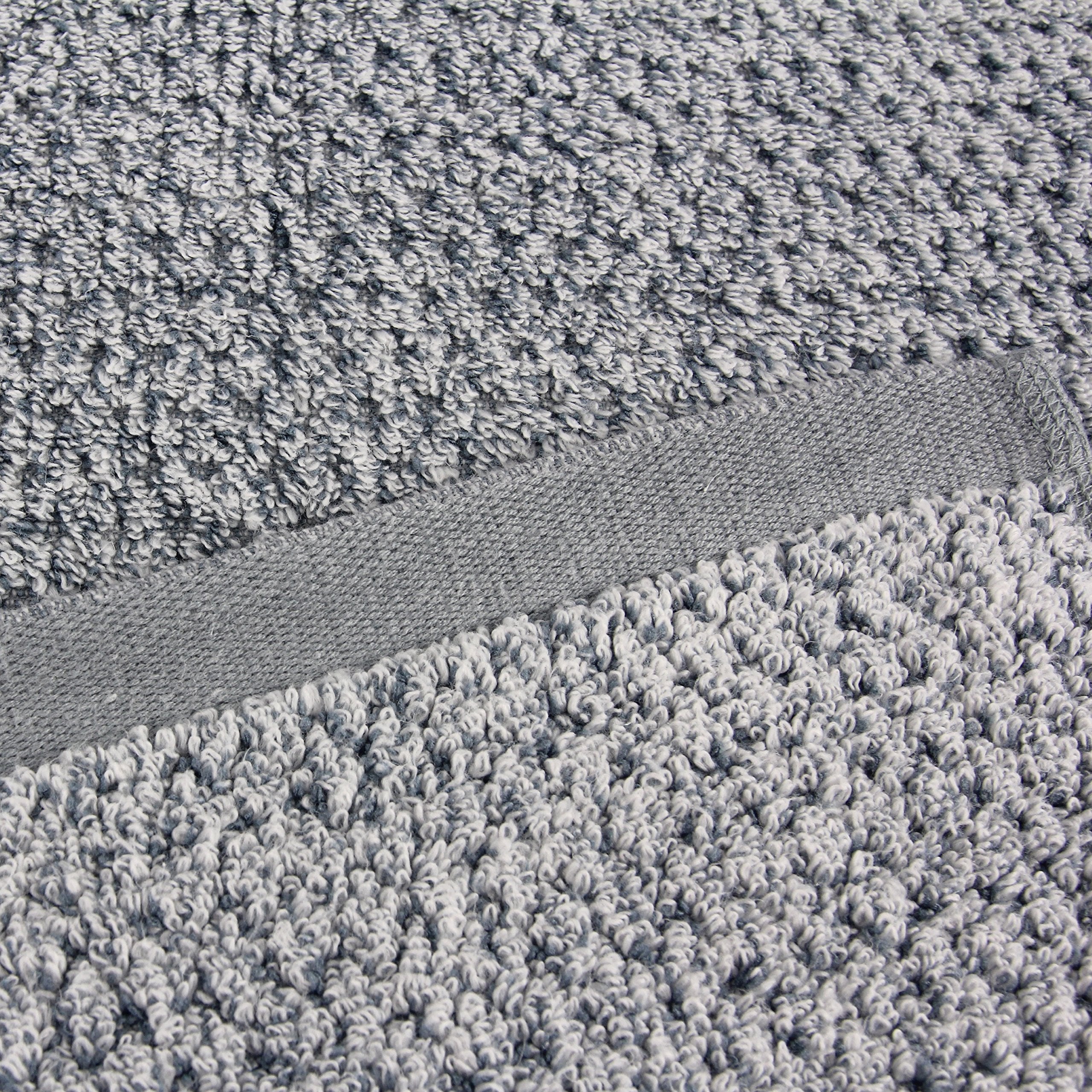 Everplush Diamond Jacquard Washcloth 6 Piece in Dusk