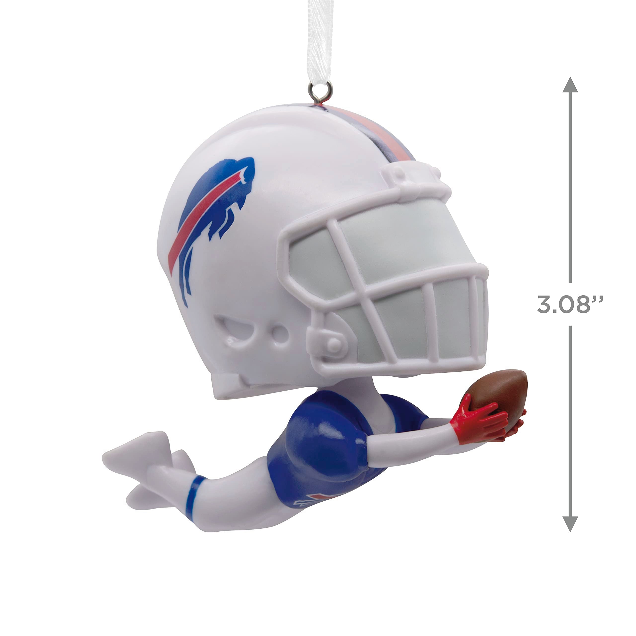 Hallmark NFL Buffalo Bills Bouncing Buddy Christmas Ornament